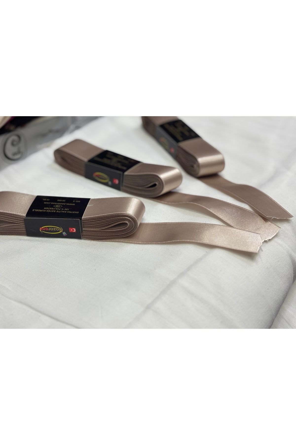 Muensu 4 cm 9 no Saten Kurdele, düğün, kına , nişan, süsleme, hobi için kurdele 003