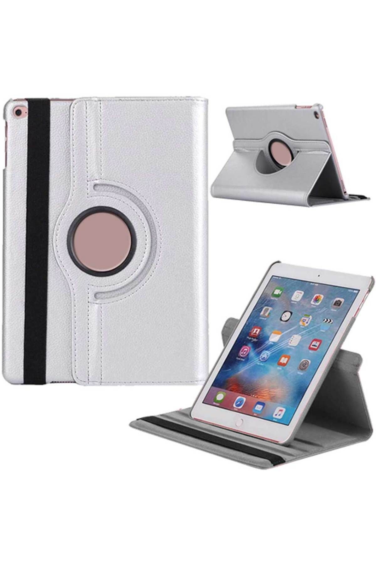 Smart Tech Apple iPad Mini 1 / Mini 2 / Mini 3 Uyumlu Döner Standlı Tablet Kılıfı