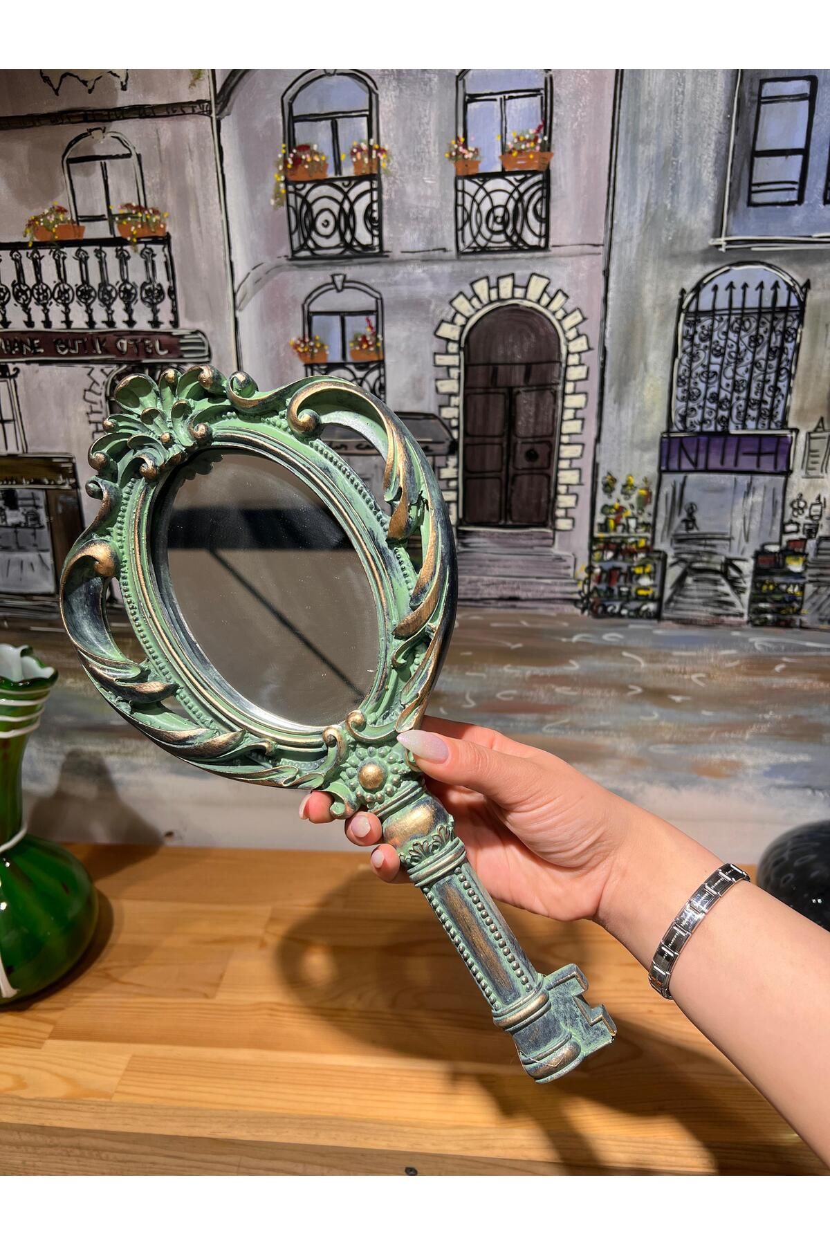 MeMy Design Özel tasarım El Makyaj Ayna