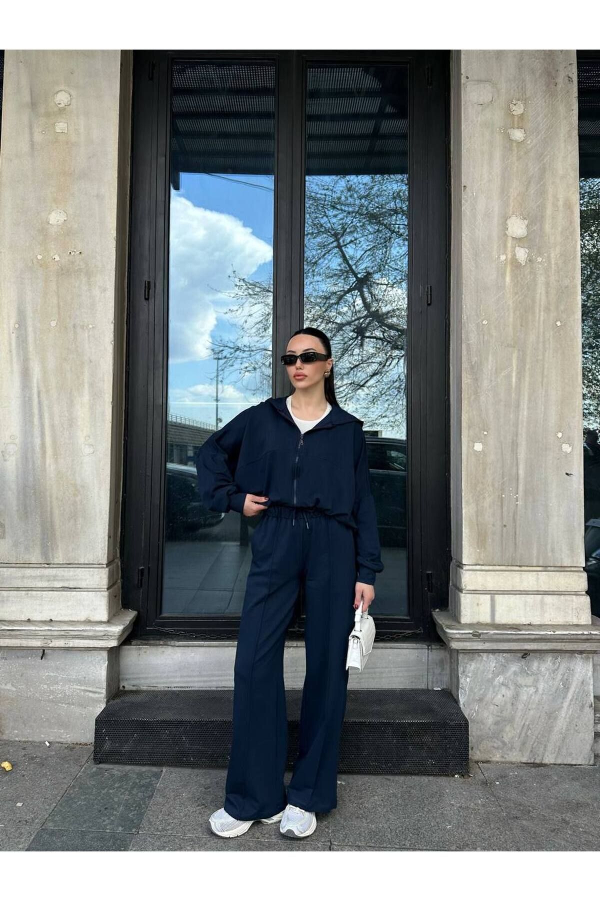 Hotfashion KAPÜŞONLU FERMUARLI EŞOFMANTAKIM