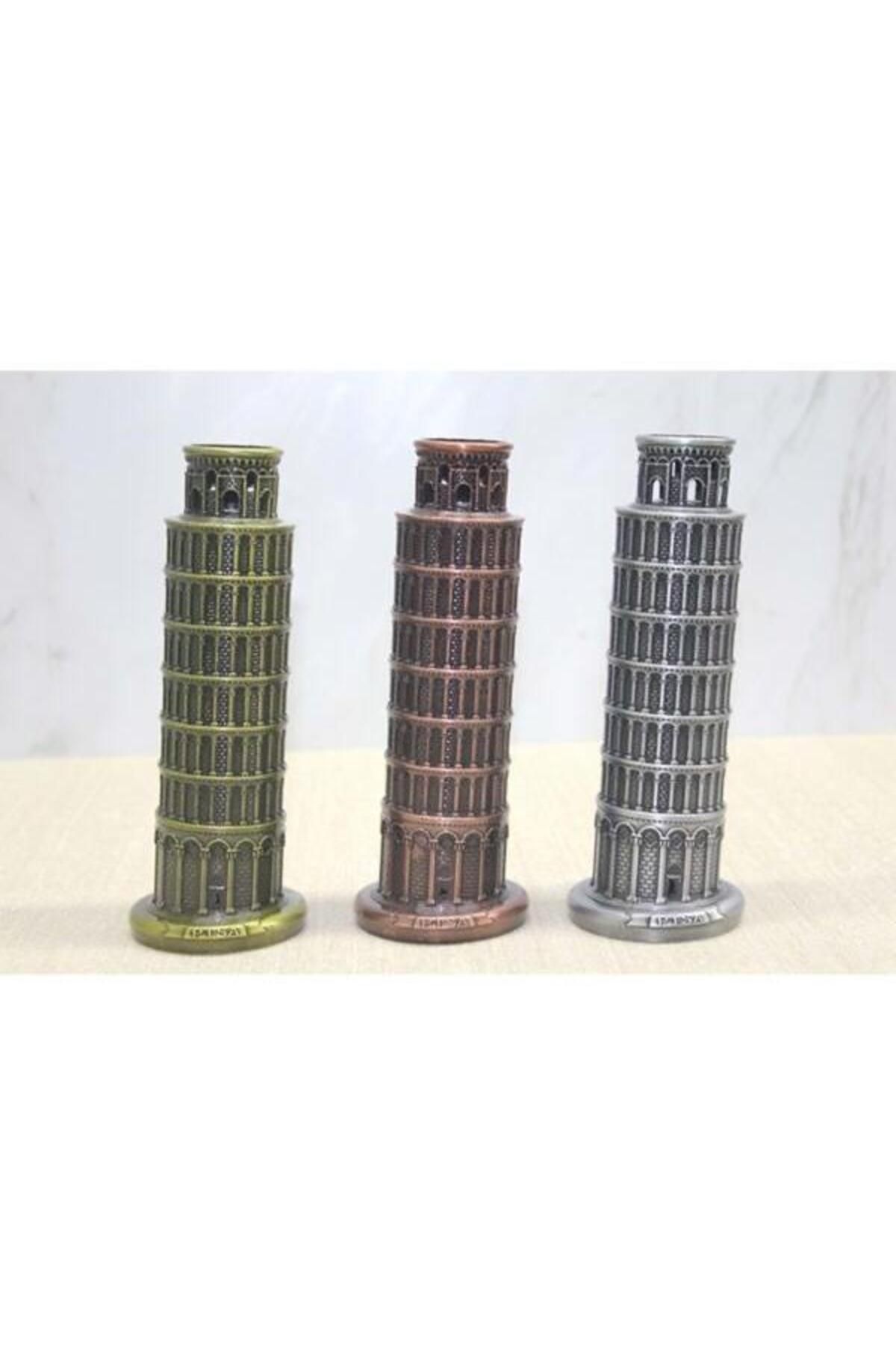 Home METAL PİSA KULESİ GRİ HEDİYELİK KOLEKSİYON