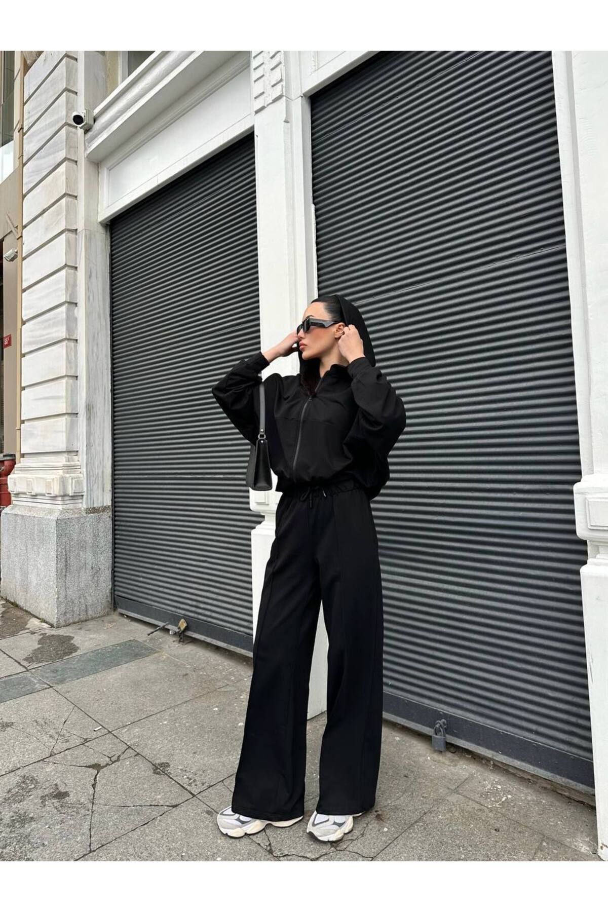 Hotfashion KAPÜŞONLU FERMUARLI EŞOFMANTAKIM