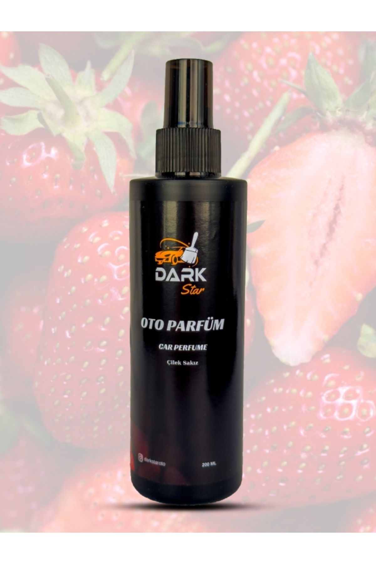 Dark Star Oto Parfüm Çilek Sakız - Sprey Araç Kokusu 200 ML
