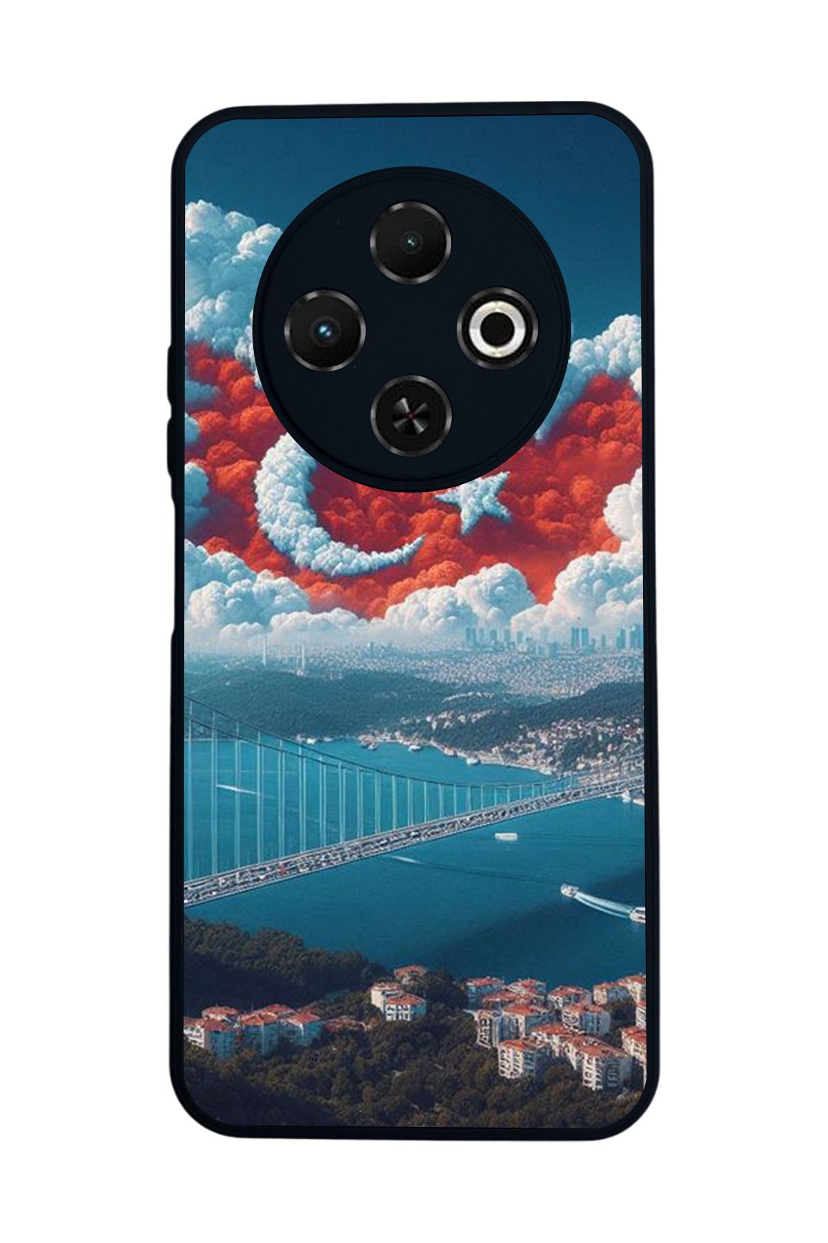TECNO Spark 30C Mat Uyumlu Siyah Kılıf – Yumuşak Silikon, Koruyucu, Şok Emici Kapak