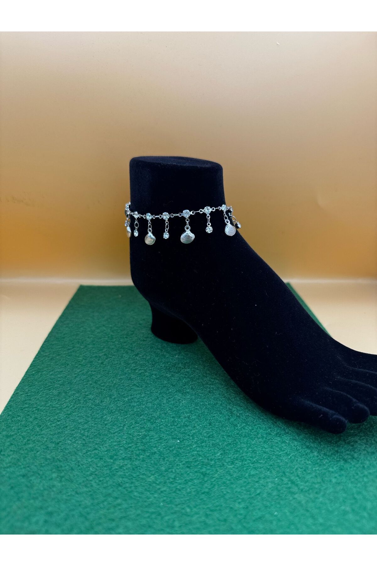 Gül Accessory Kadın Gümüş Renk Özel Tasarım Halhal