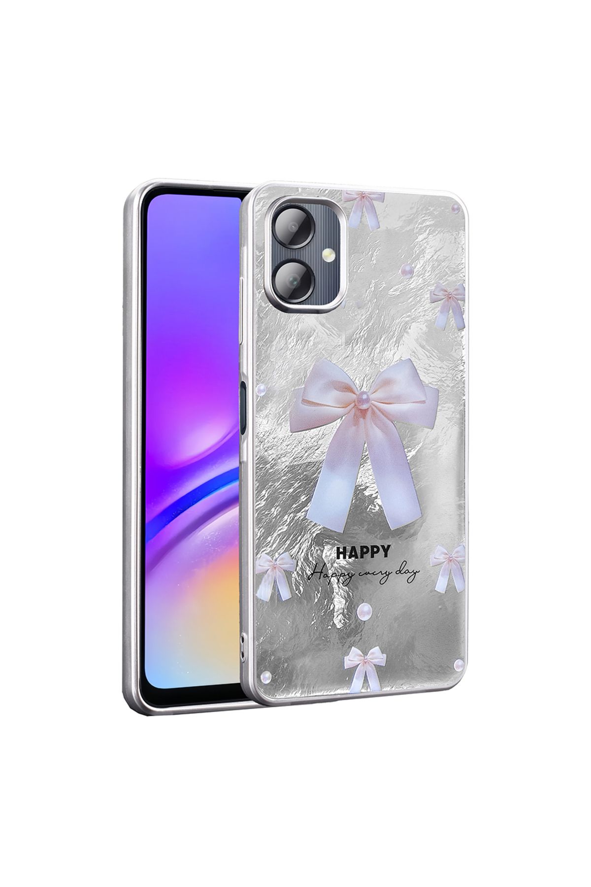 Başkenttekno Samsung Galaxy A06 Kılıf Desenli Mep Kapak