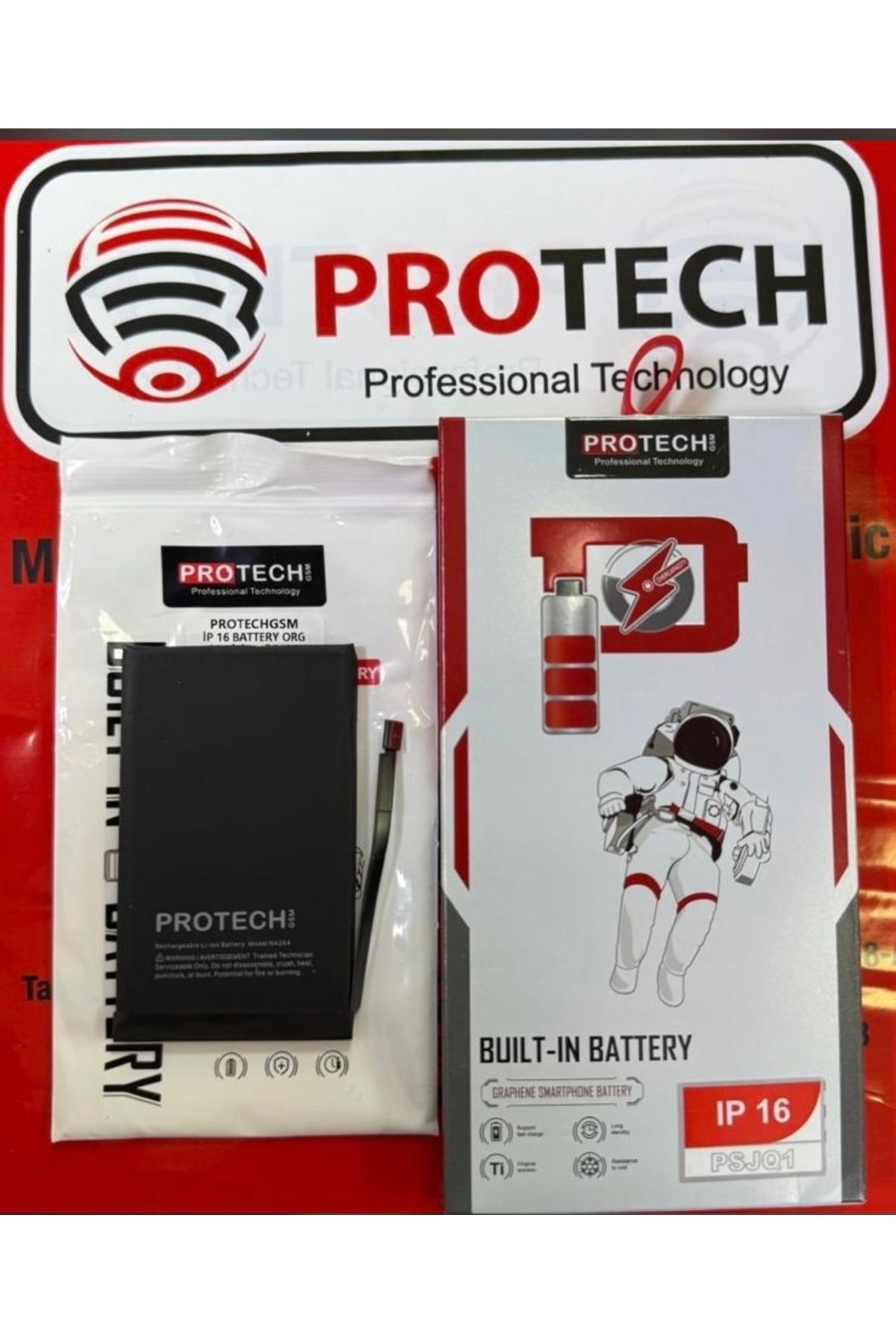 shop AZURTECH iPhone 16 Batarya