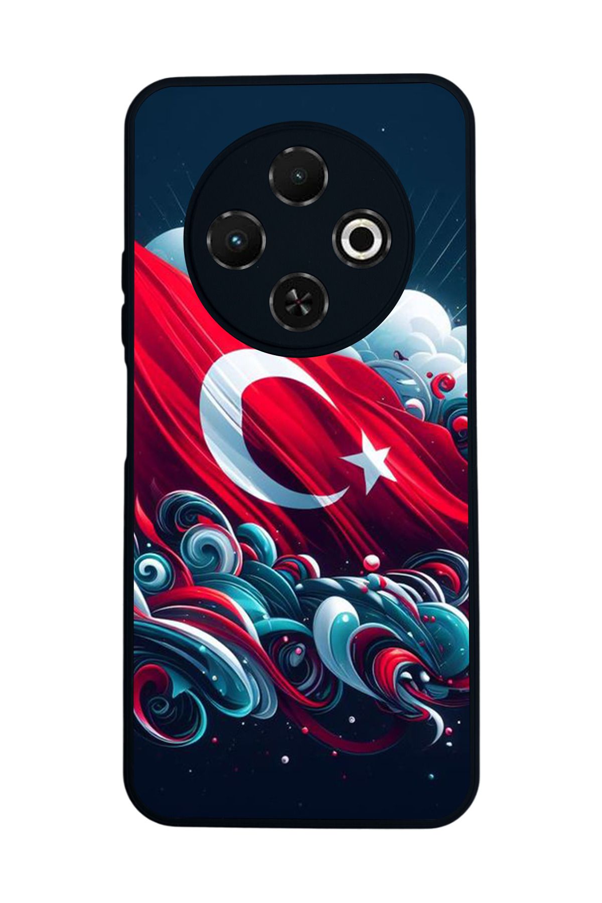 TECNO Spark 30C Mat Uyumlu Siyah Kılıf – Yumuşak Silikon, Koruyucu, Şok Emici Kapak