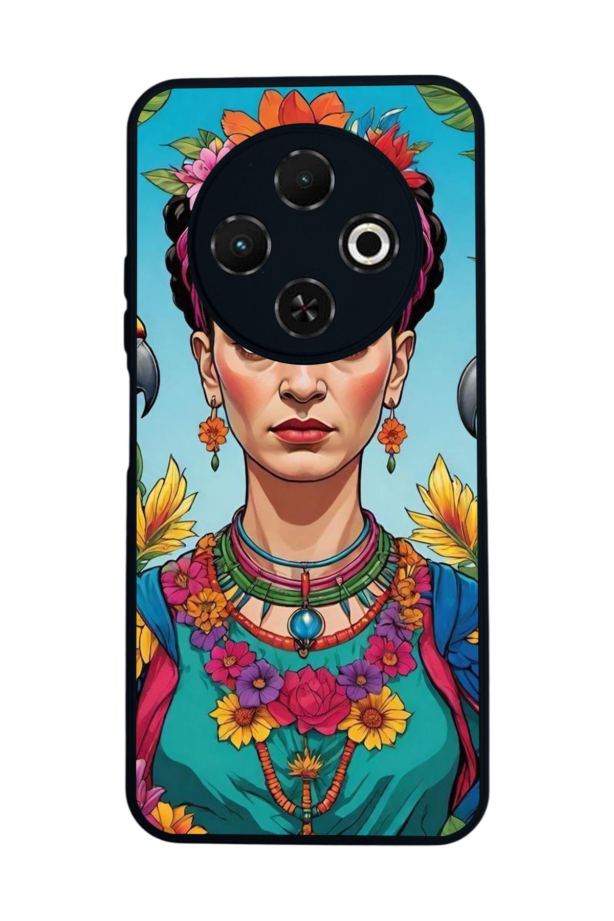 TECNO Spark 30C Mat Uyumlu Siyah Kılıf – Yumuşak Silikon, Koruyucu, Şok Emici Kapak