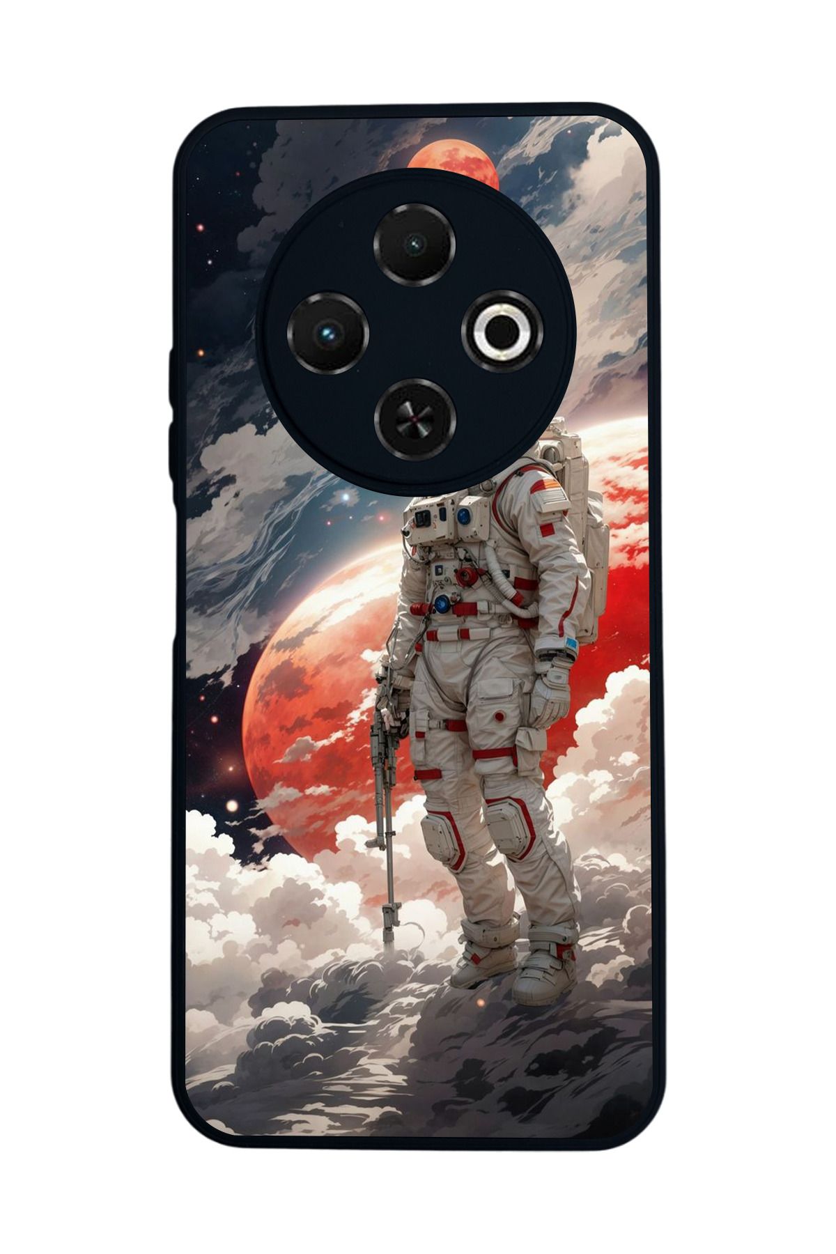 TECNO Spark 30C Mat Uyumlu Siyah Kılıf – Yumuşak Silikon, Koruyucu, Şok Emici Kapak
