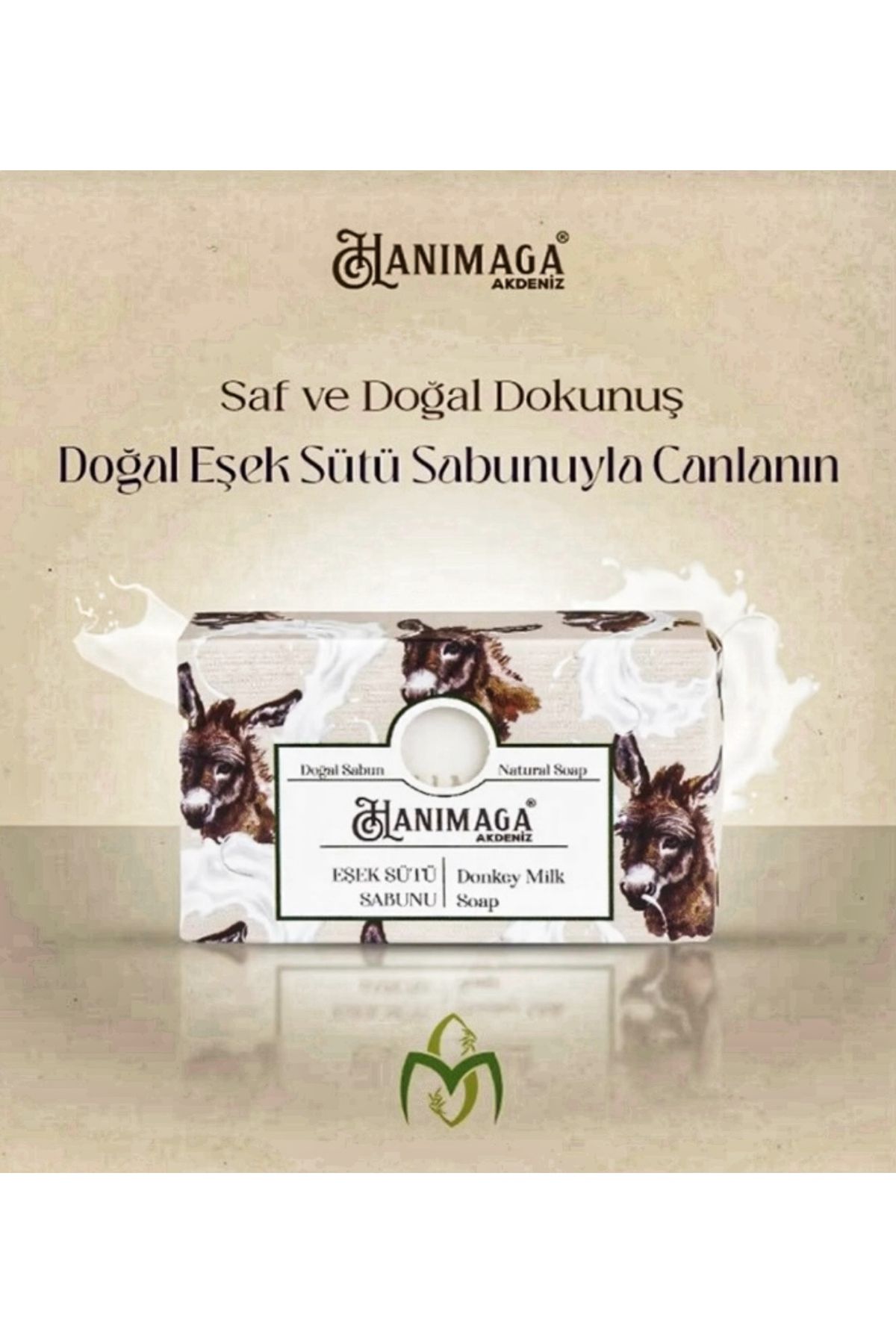 Hanımağa Akdeniz Eşek Sütü Sabunu 100 gr