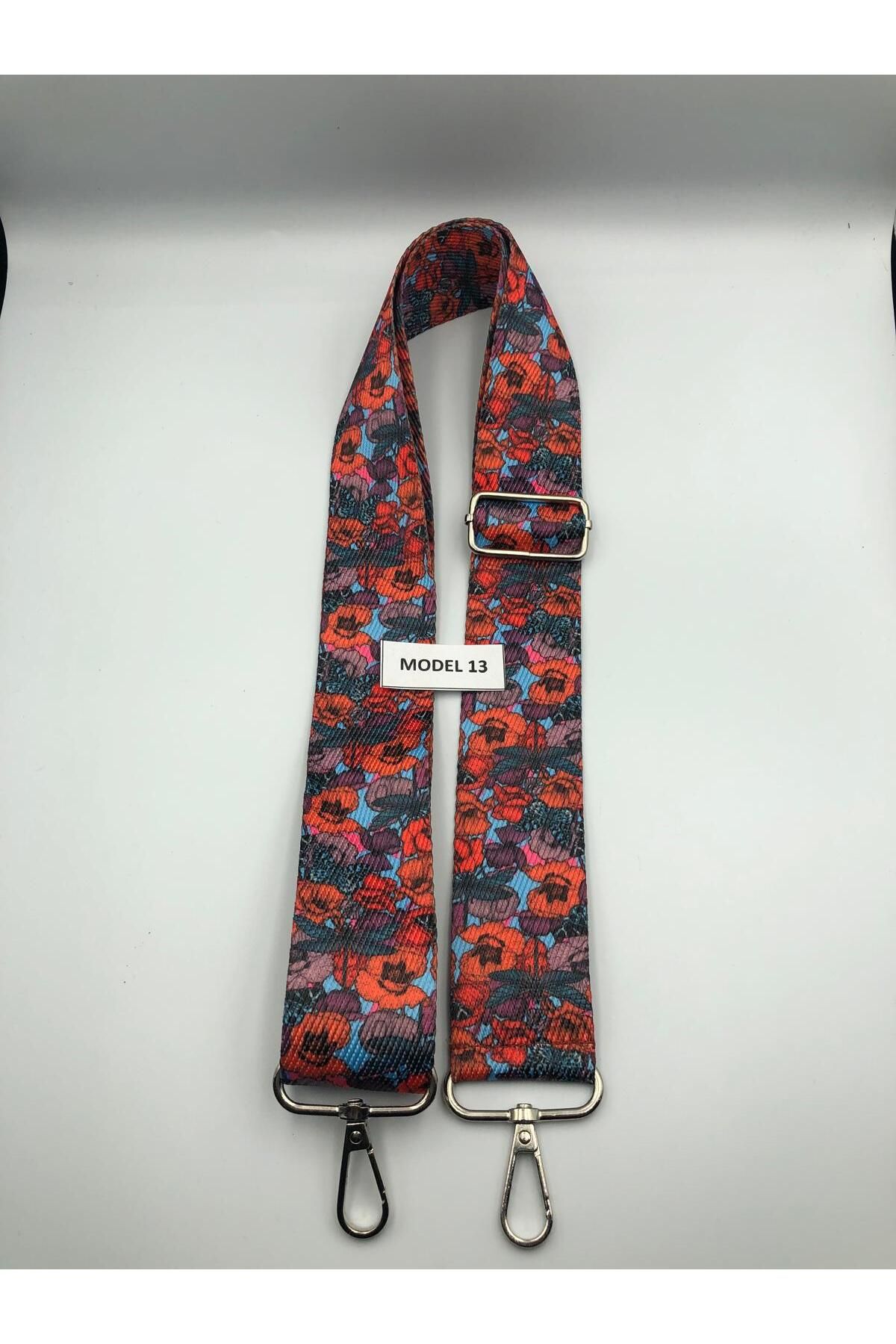 DUCK HOBY Ayarlanabilir Çanta Askısı Çanta Sapı Çanta Aksesuarı 4cm X 120cm Etnik Desen 2