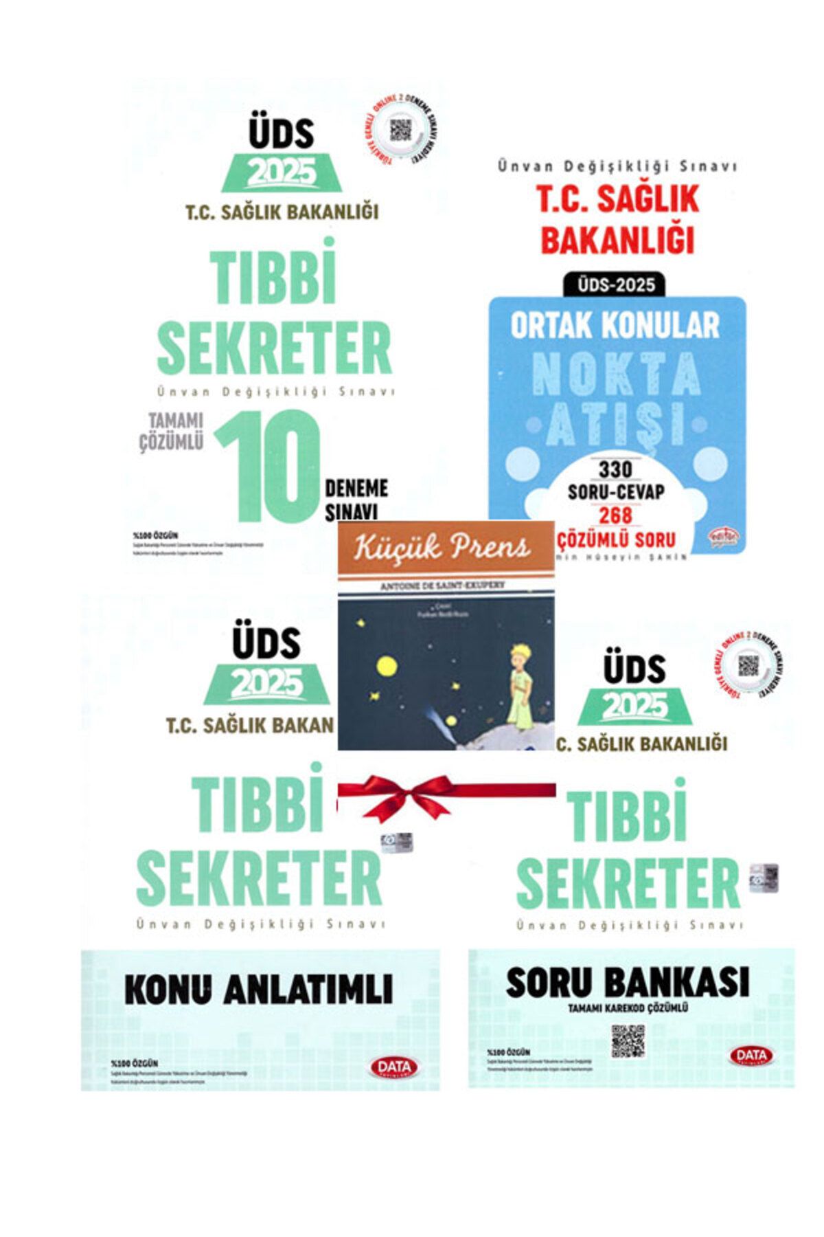 Data Yayınları 2025 ÜDS Sağlık Bakanlığı Ünvan Değişikliği Sınavı Konu Soru Deneme Ortak Konular Nokta Atışı Kitabı