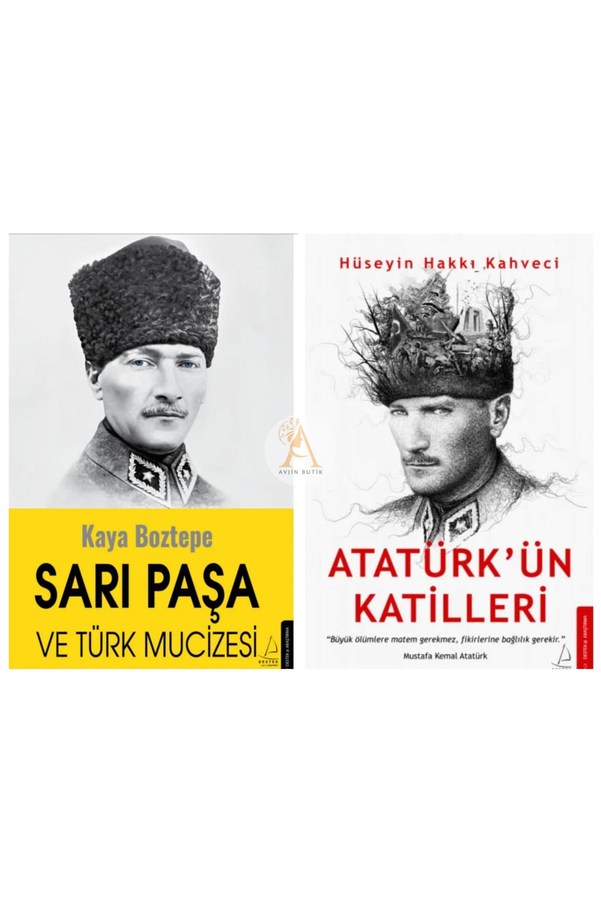 Destek Yayınları Sarı Paşa ve Türk Mucizesi/Atatürk'ün Katilleri/2 Kitap Set