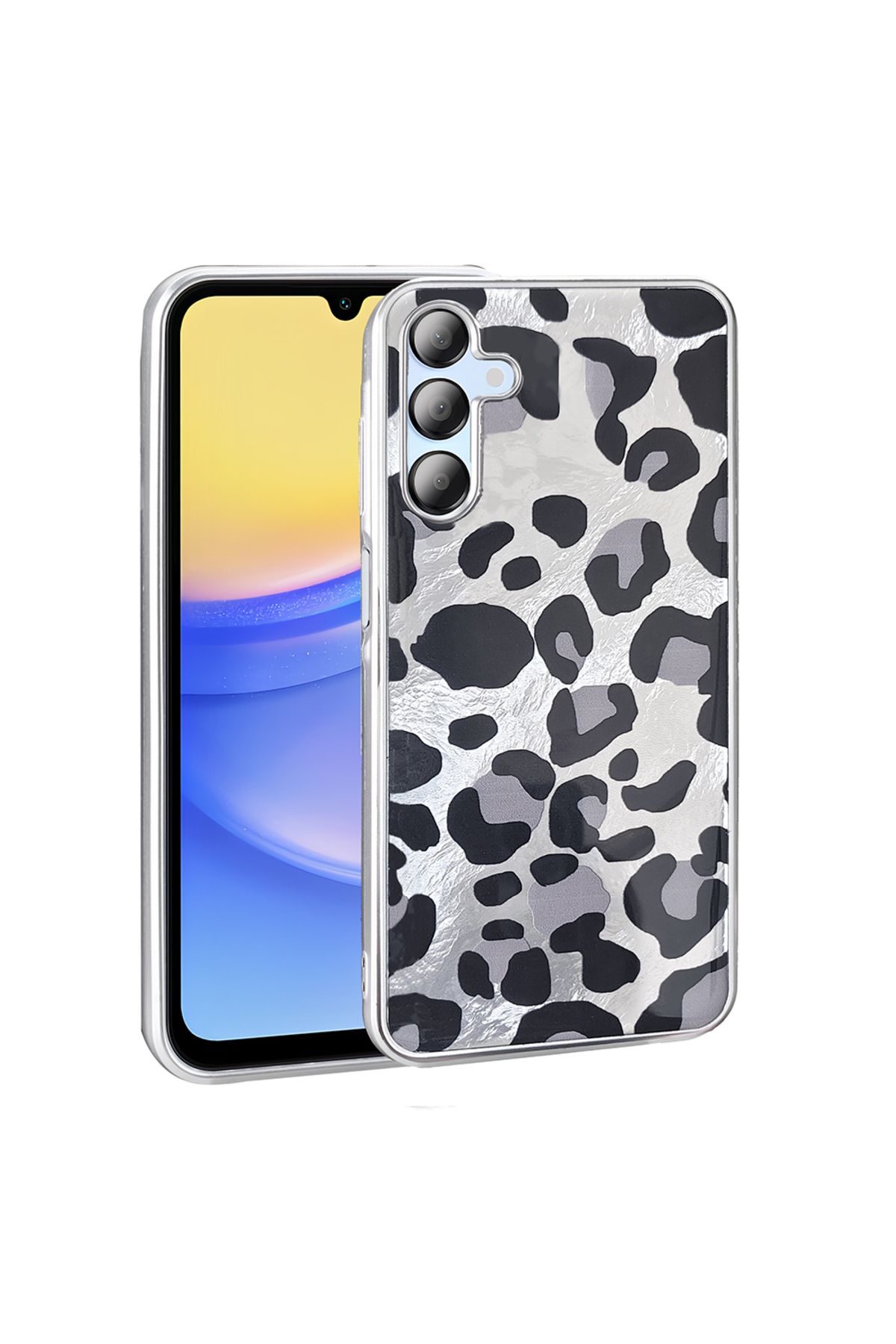 Başkenttekno Samsung Galaxy A15 Kılıf Desenli Mep Kapak