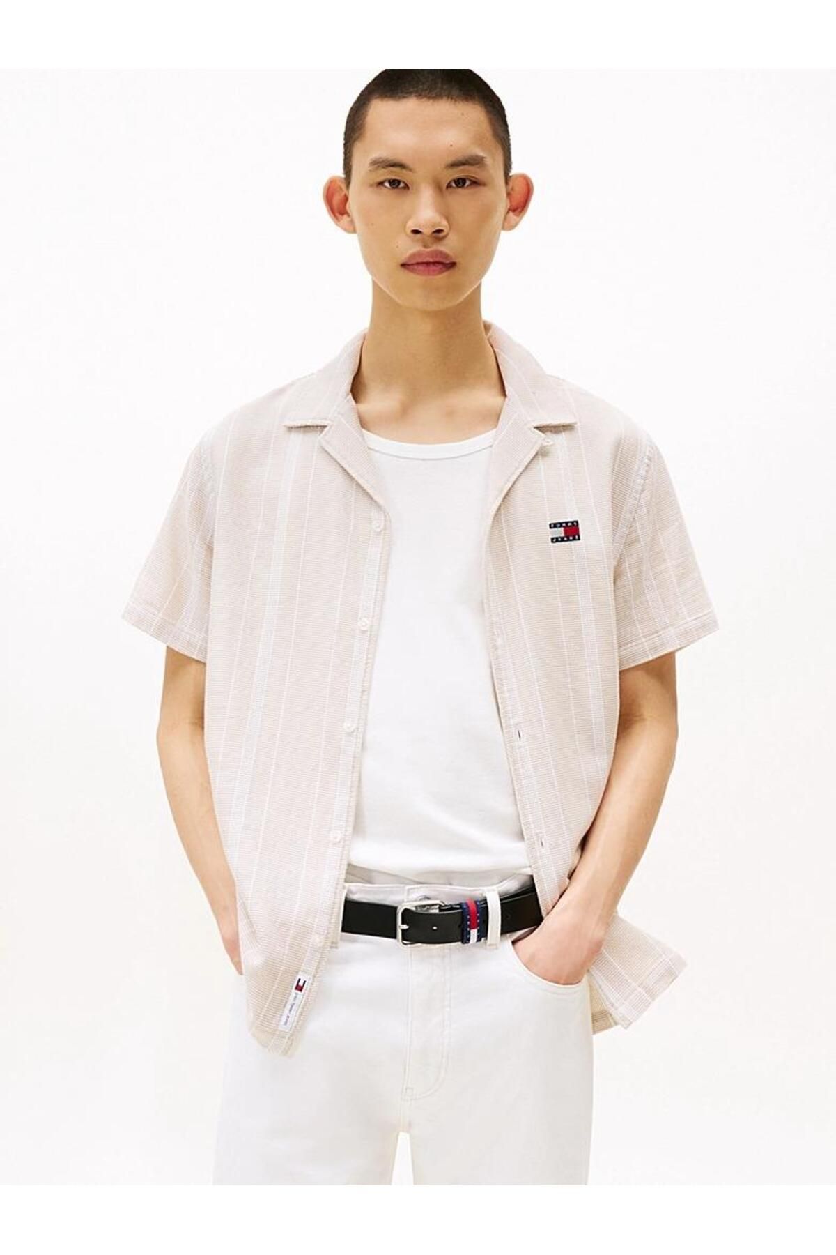 Tommy Hilfiger TJM TEXTURED REG CAMP SHIRT EXT