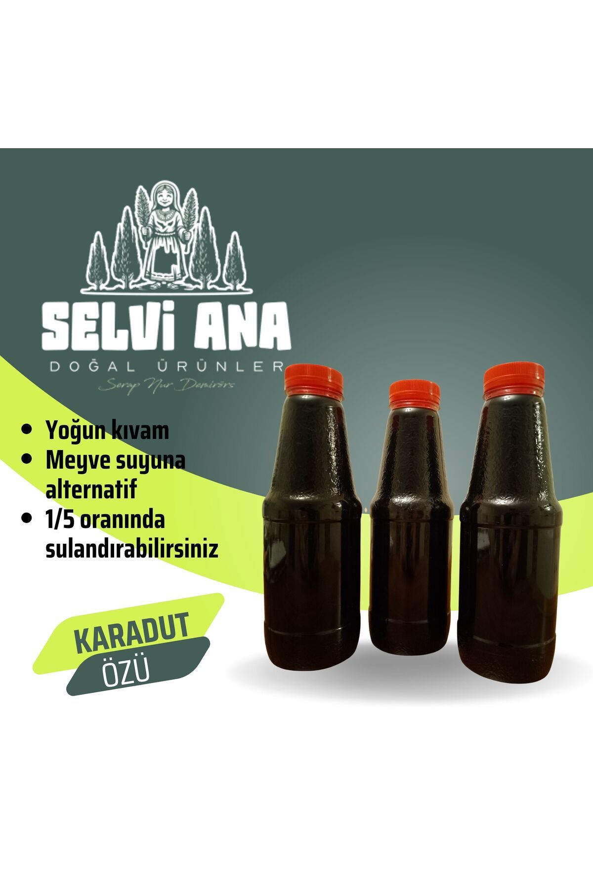 Selvi Ana Doğal Ürünler Karadut Özü
