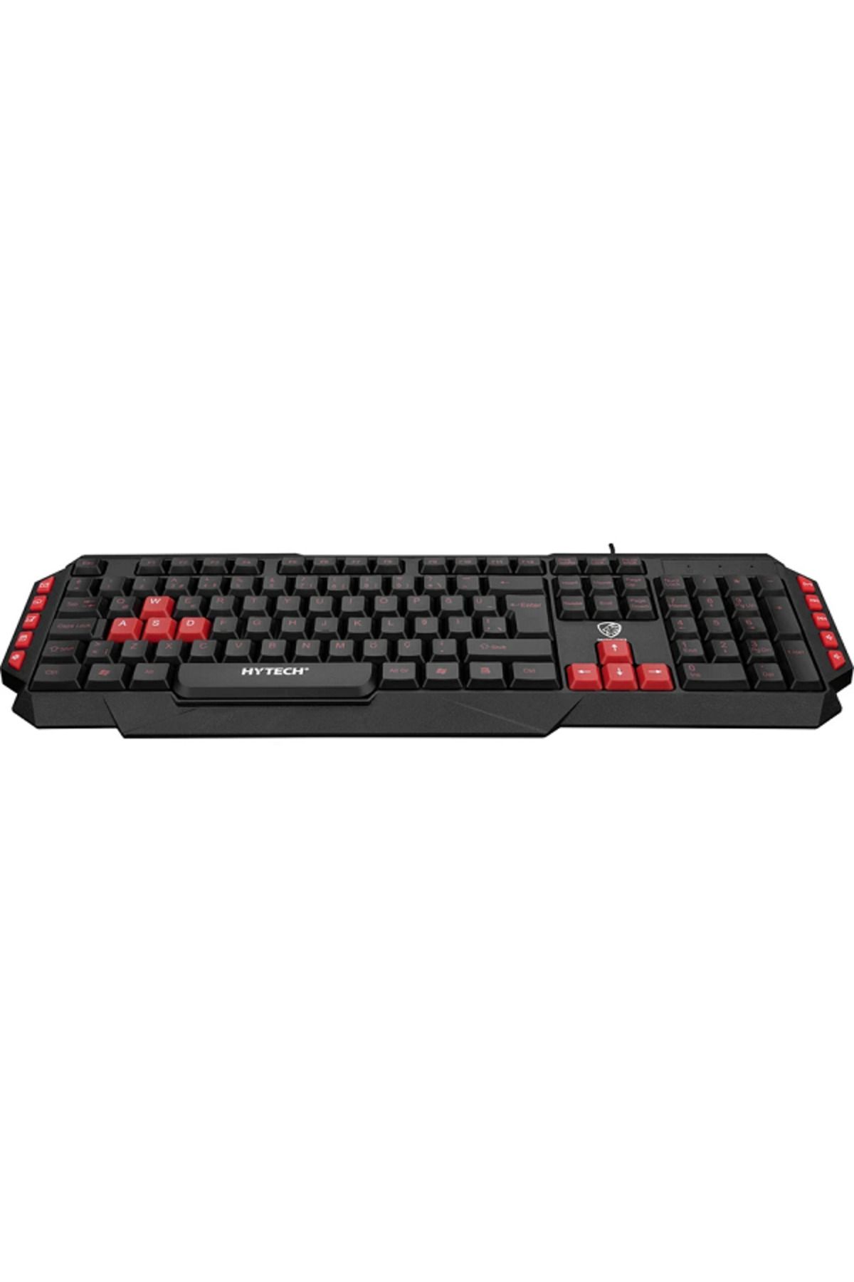 ETK TEKNOLOJİ Hyk 46 Gamy Siyah Usb Kırmızı Tuşlu Q Gaming Oyuncu Klavyesi