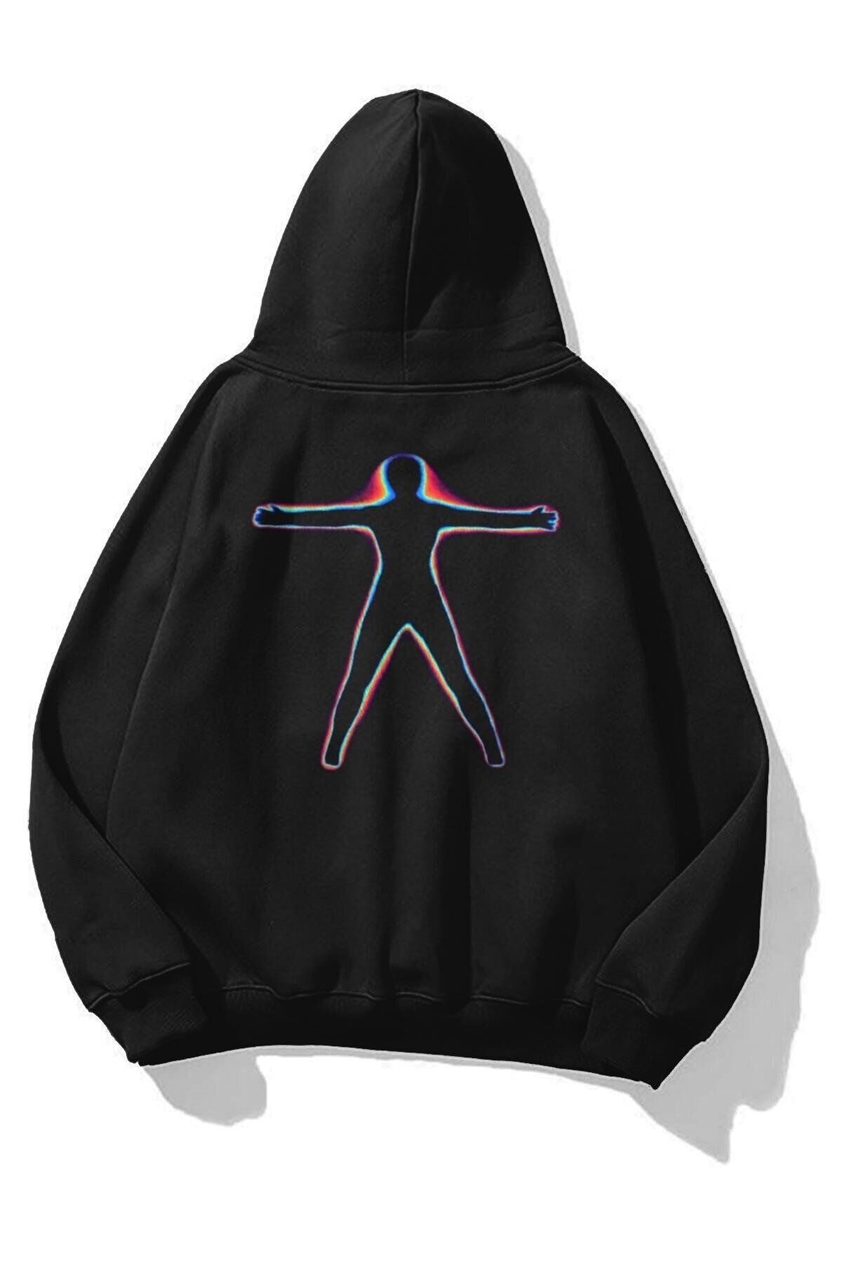 Boi Unisex Escape Sweatshirt Siyah