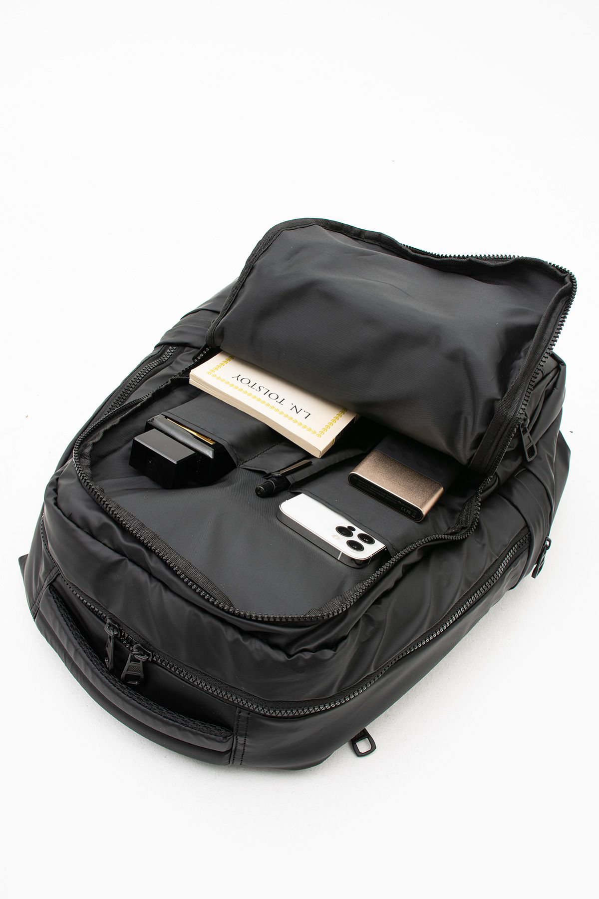 OLDSO Unisex Suya Dayanıklı Çok Gözlü Laptop Bölmeli Sırt ve Okul Çantası