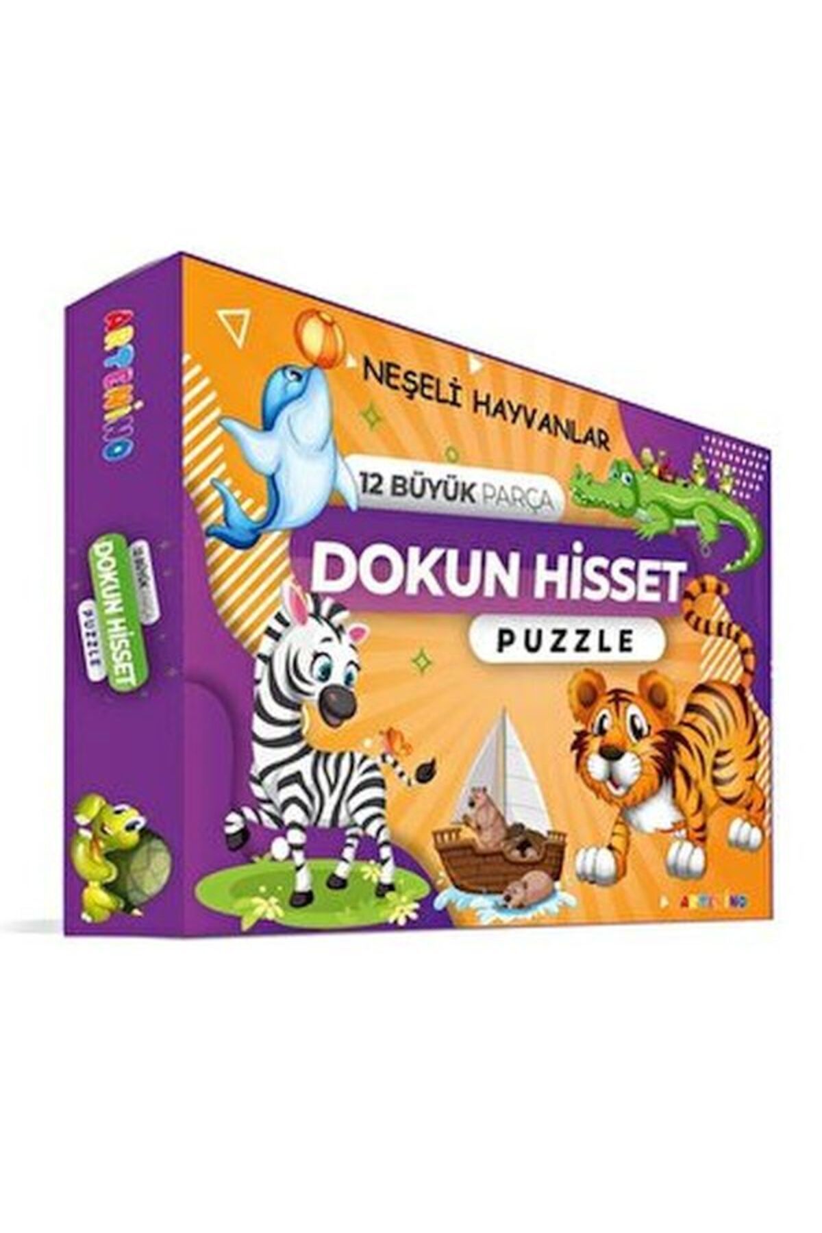 Artenino Neşeli Hayvanlar - Dokun Ve Hisset Puzzle