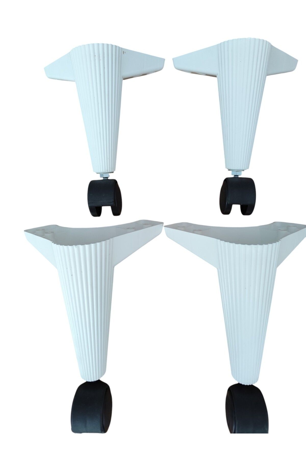 elbse Tekerlekli Sehpa Masa Ayağı, Akıllı Sehpa Ayağı, Sihirli Sehpa Ayağı4 Adet 360 Derece 20 Cm