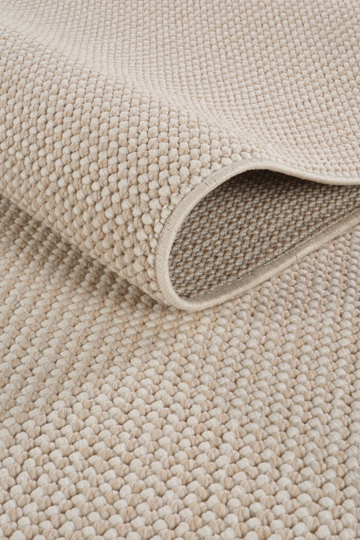vinosahome Yumuşak Bukleli Krem Bej Halı Salon Mutfak Yolluk Antre Balkon Oturma Çocuk Yatak Odası Halısı Kilim