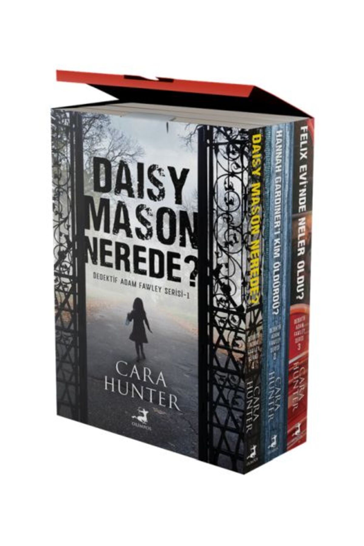 Olimpos Yayınları Dedektif Adam Fawley Serisi 3 Kitap - Kutulu Set