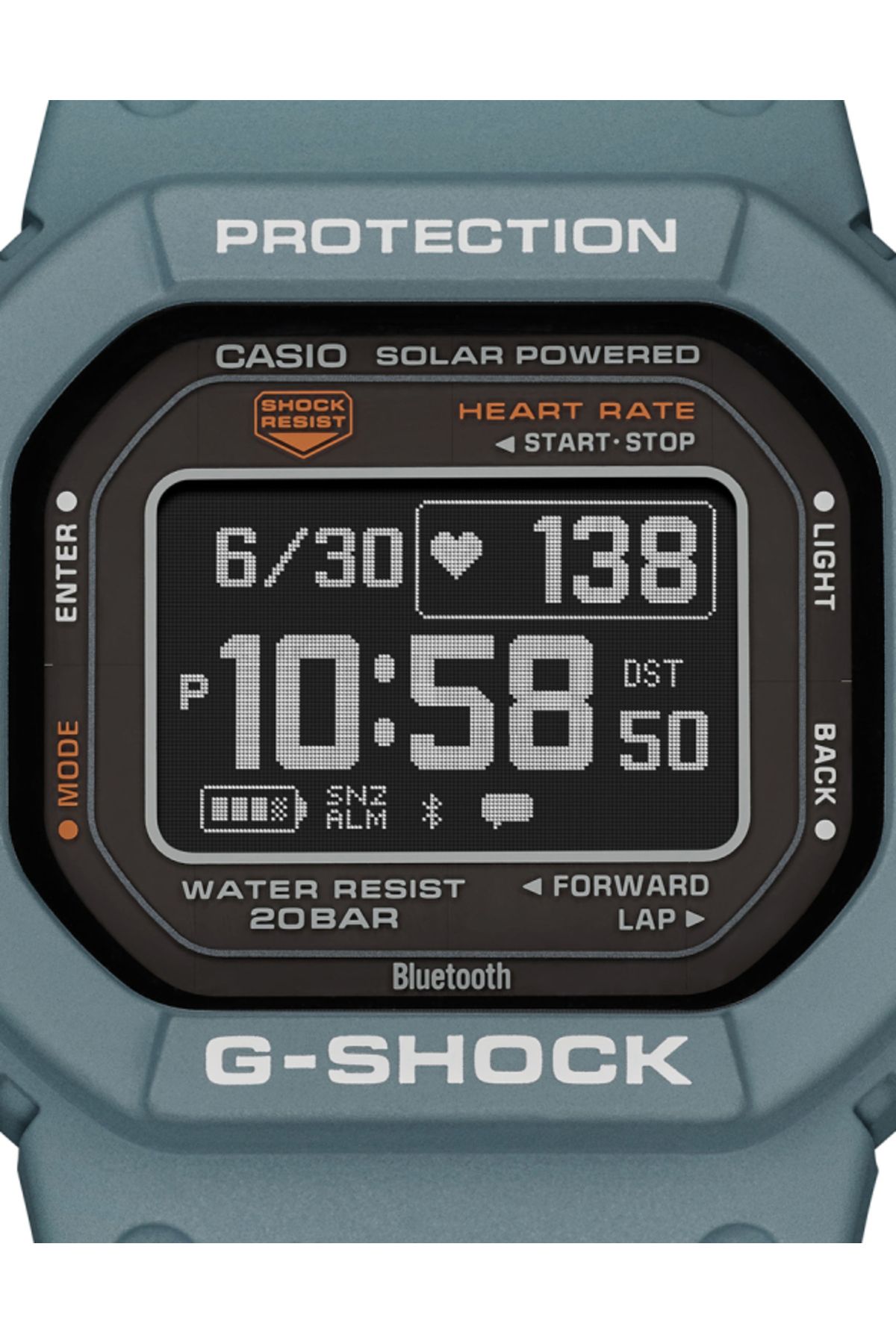 Casio-Men's Watch, Casio G-Shock, G-Squad DW-H5600-2ER 5