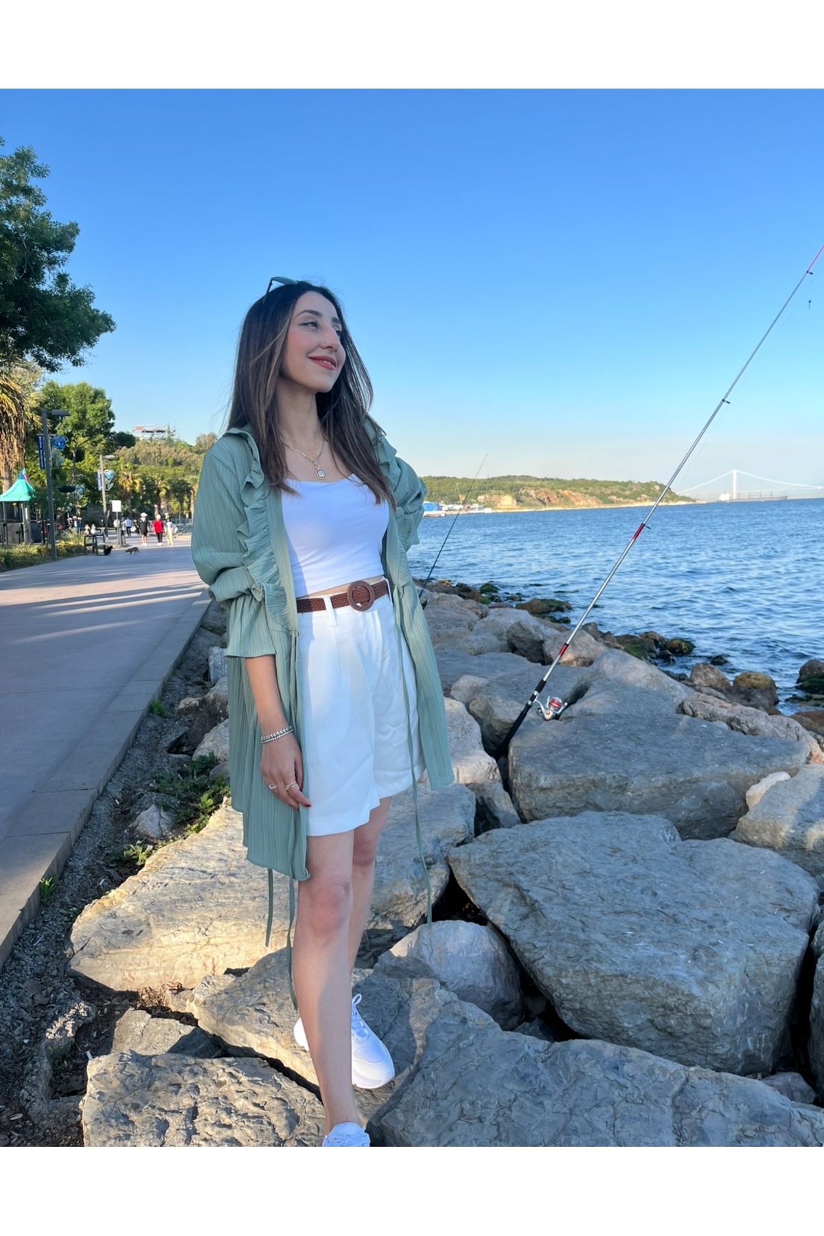 AYKANAT BTK Fırfır Kimono