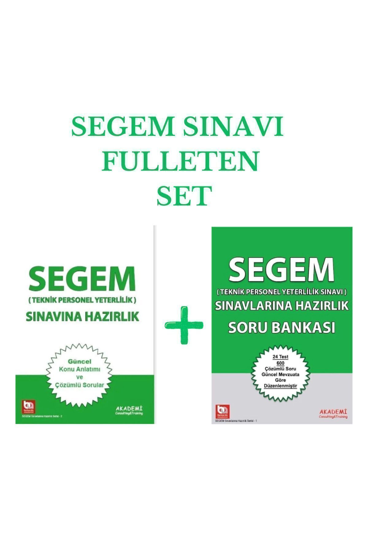 Akademi Consulting Training 2024 Segem Sınavına Hazırlık Konu Anlatımı ve Soru Bankası Seti