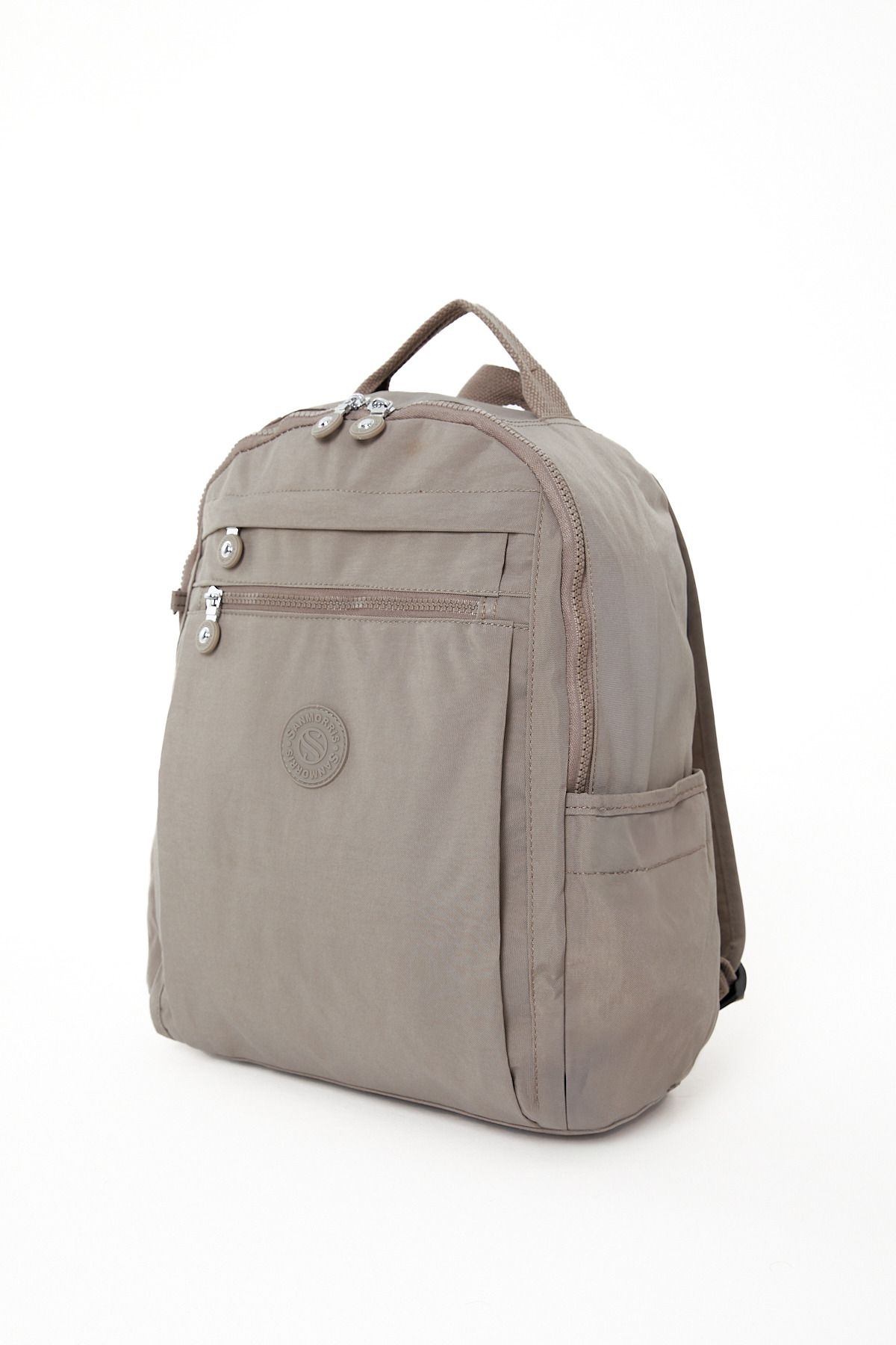 OLDSO Sanmorris Unisex Suya Dayanıklı Krinkıl Kumaş Çok Gözlü Laptop Okul ve Sırt Çantası 3059