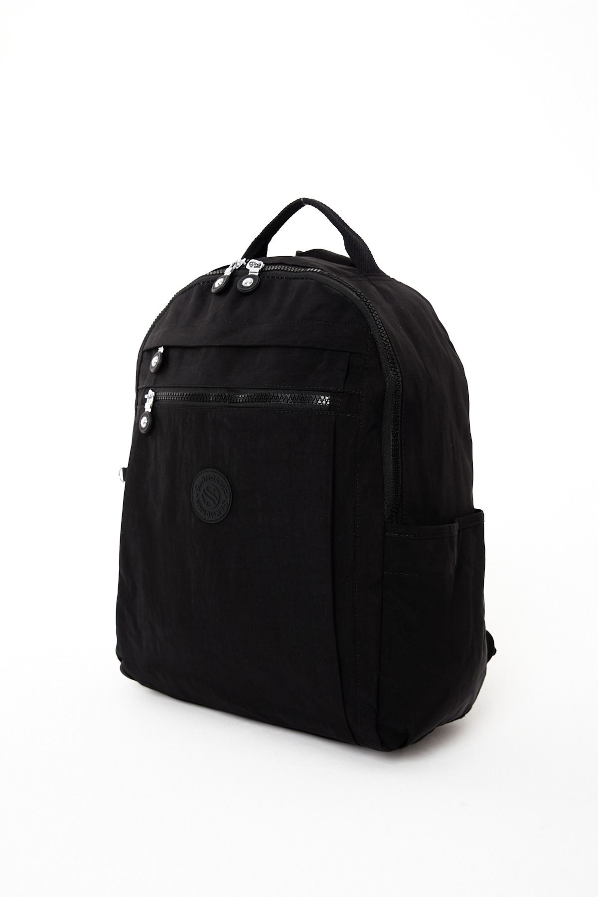 OLDSO Sanmorris Unisex Suya Dayanıklı Krinkıl Kumaş Çok Gözlü Laptop Okul ve Sırt Çantası 3059