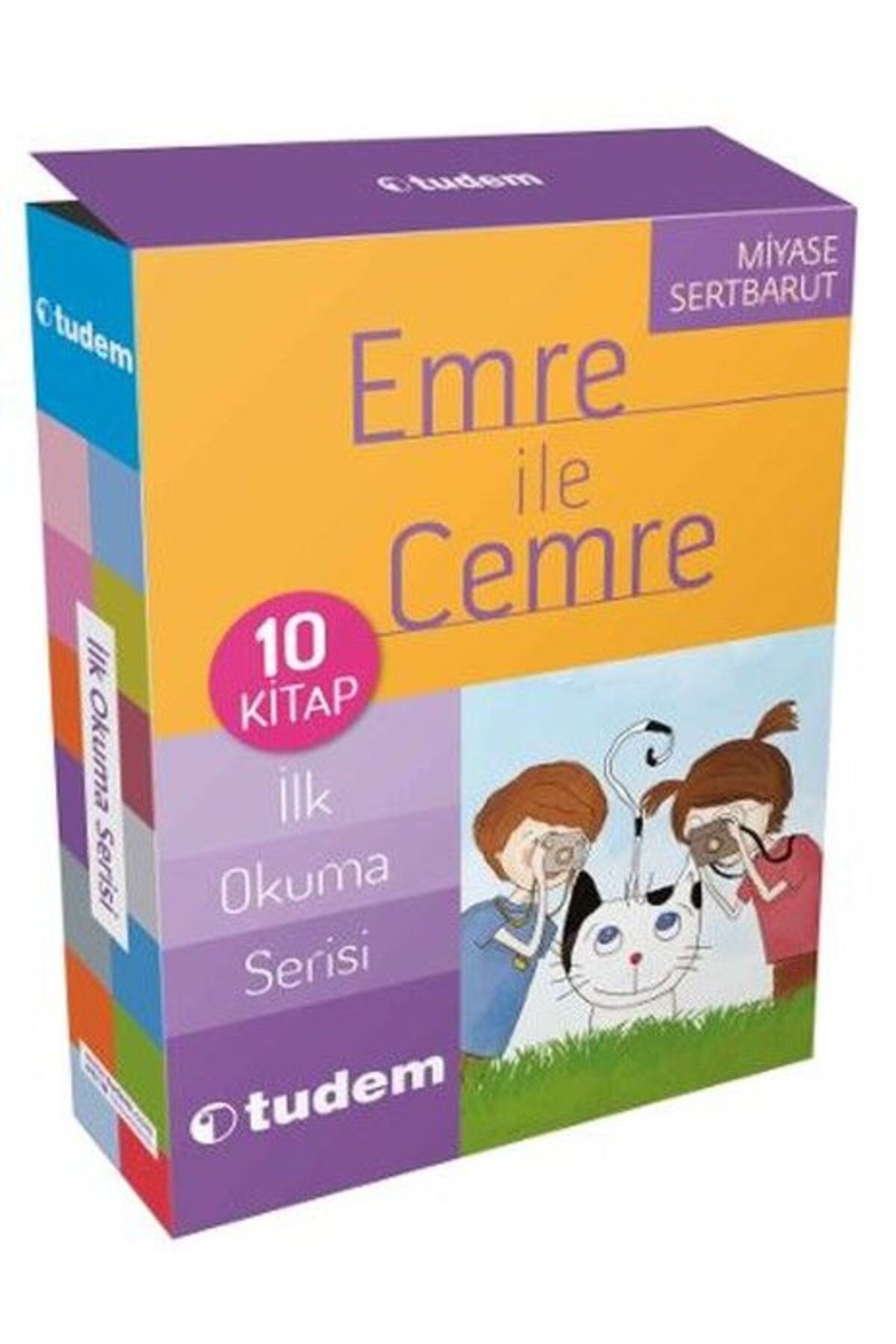 Tudem Yayınları Emre ile Cemre İlk Okuma Serisi (10 Kitap Takım)
