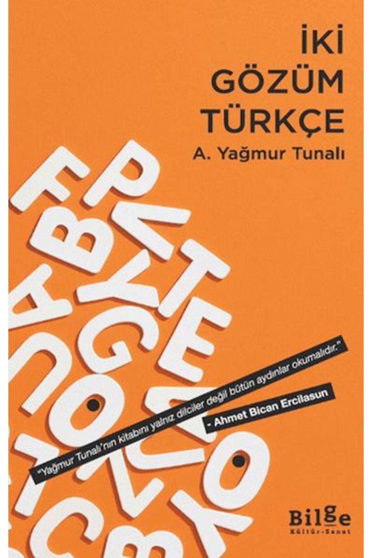 Bilge Kültür Sanat İki Gözüm Türkçe