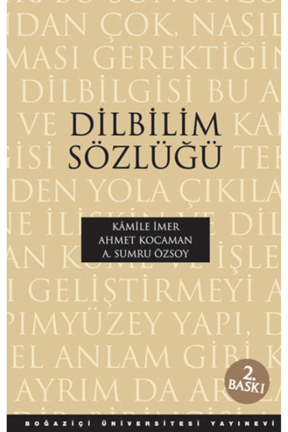 Boğaziçi Üniversitesi Yayınevi Dilbilim Sözlüğü