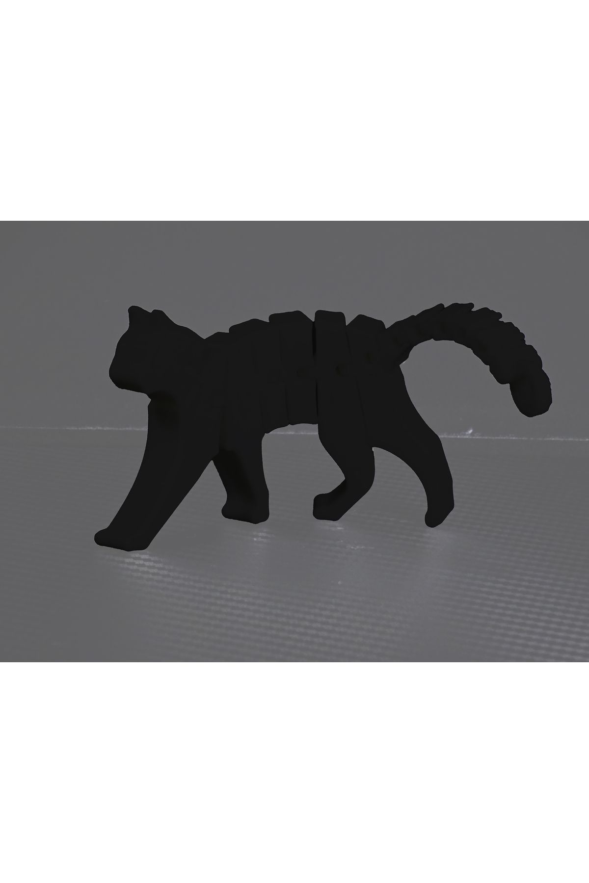 İsotronic Hareketli Kedi Anahtarlığı – Esnek ve Hareketli