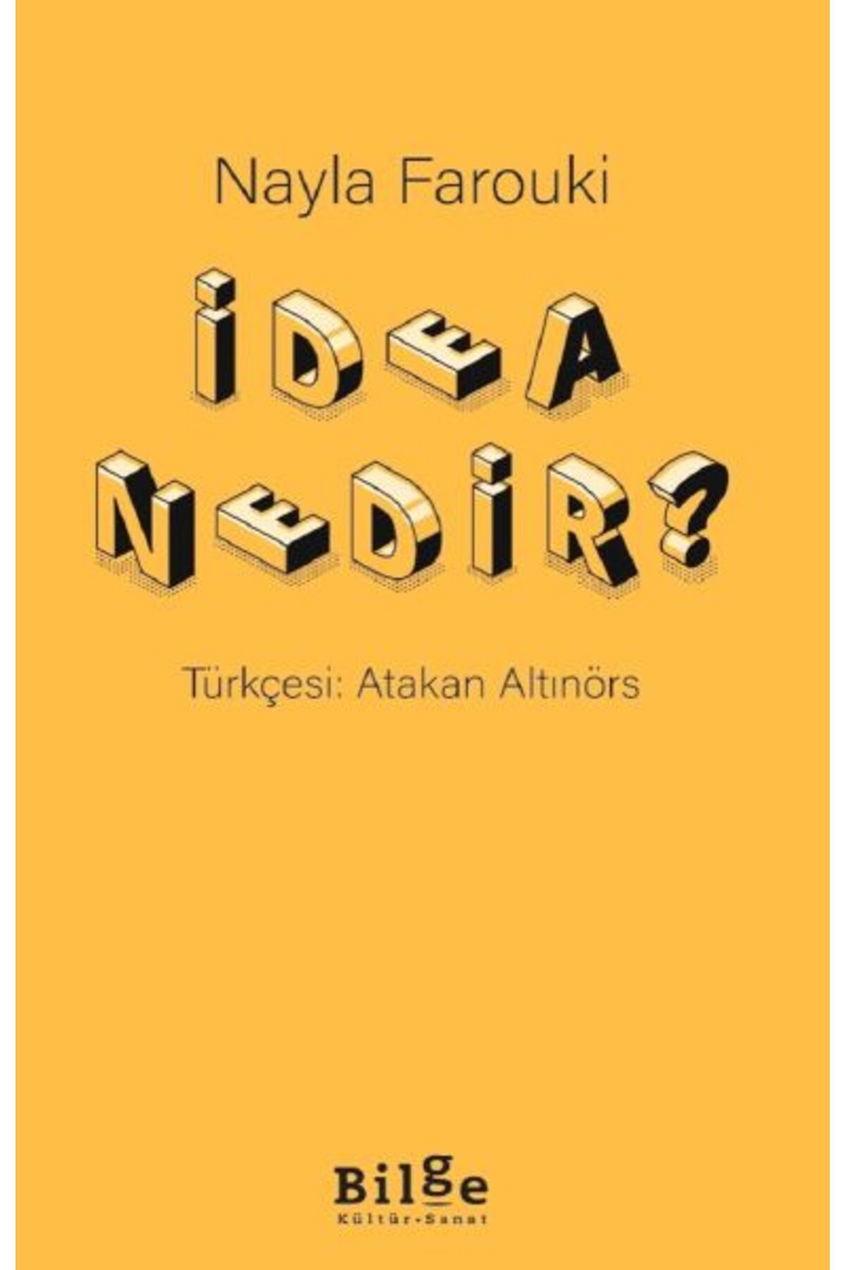 Bilge Kültür Sanat İdea Nedir?