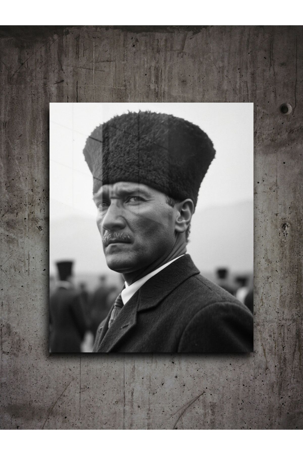 Home Atatürk Metal Tablo, Hd Metal Poster.