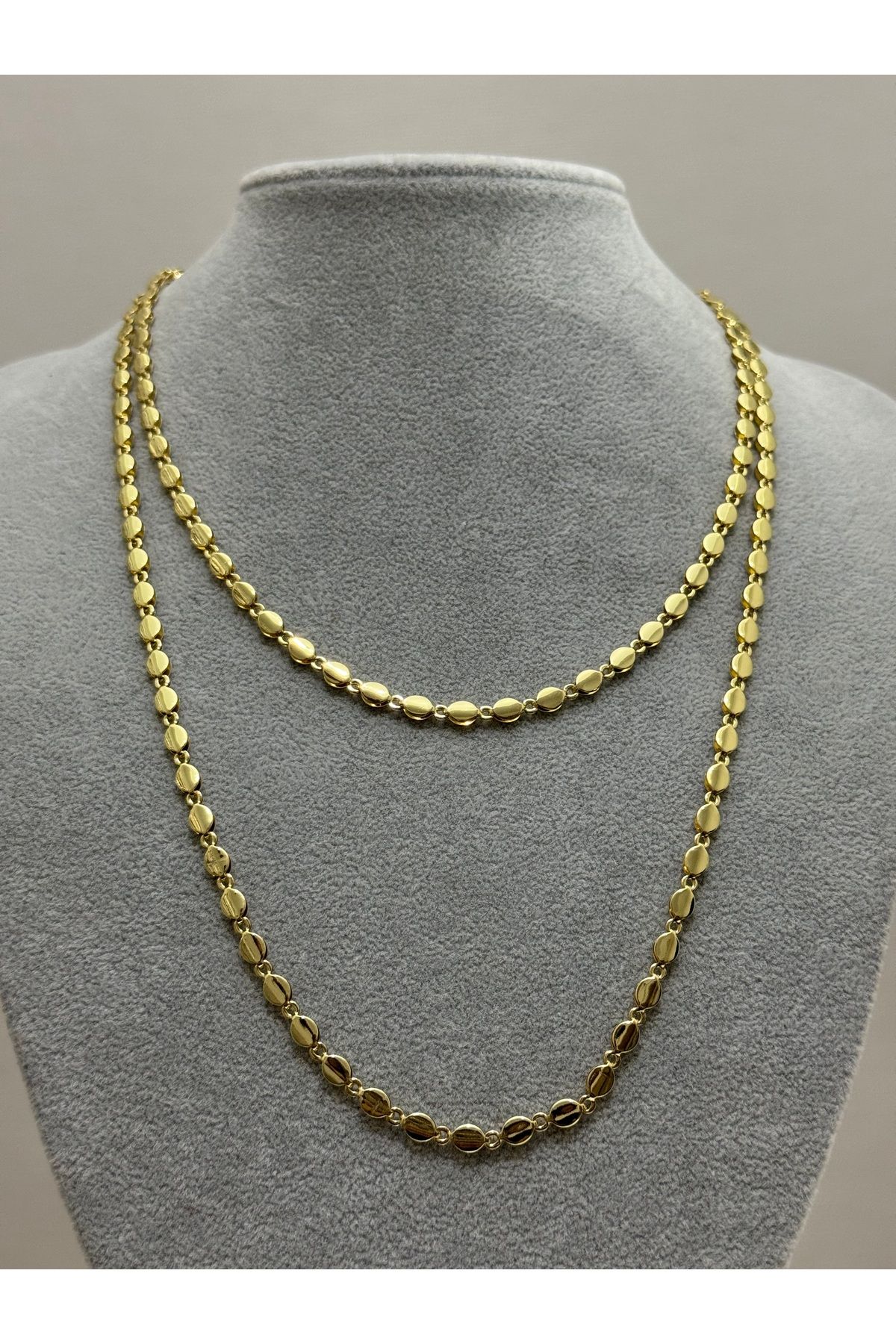 XUPING JEWELRY 18K gold çelik kolye paslanmaz kararmaz