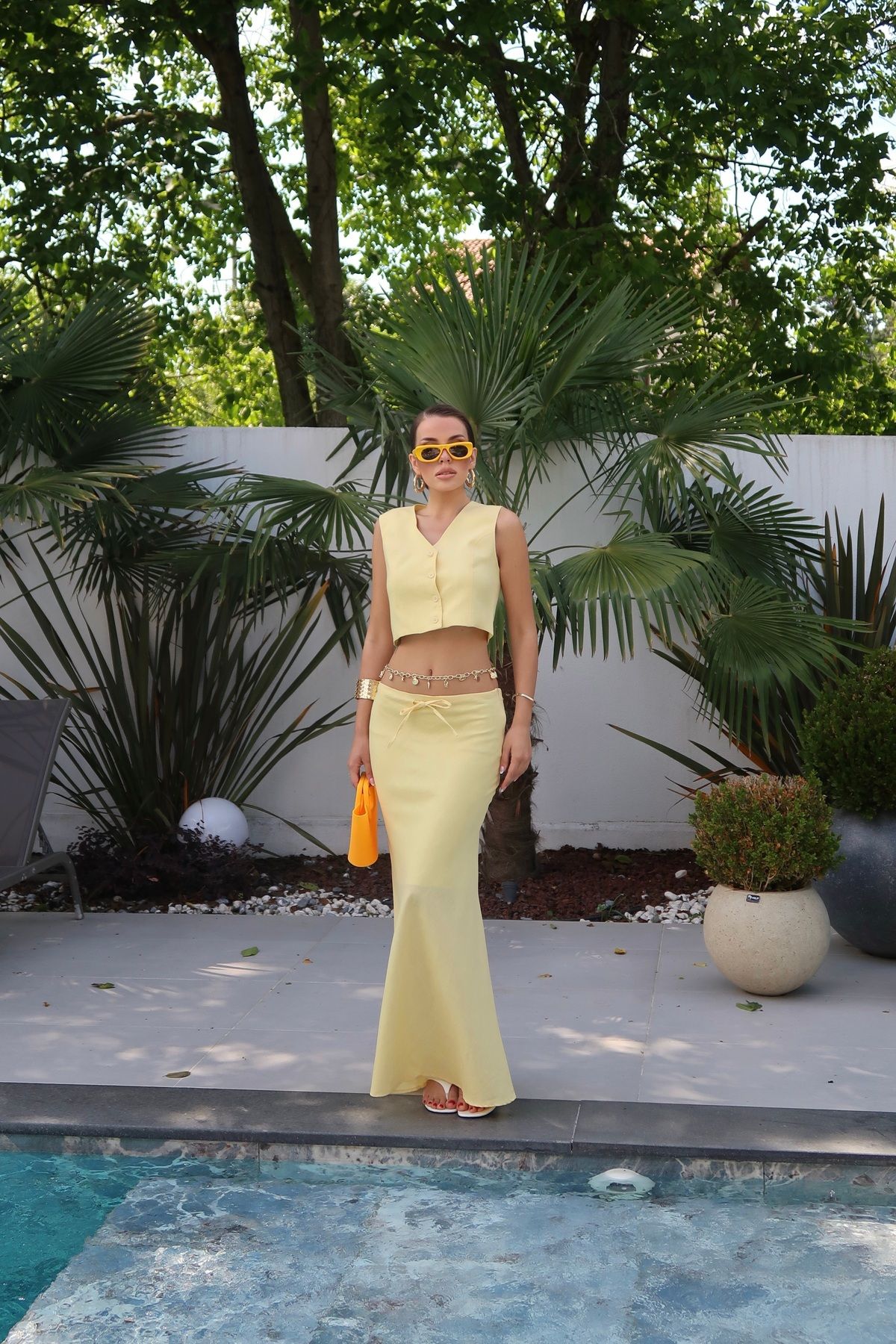Swass Palma Summer Julie Keten Crop Yelek