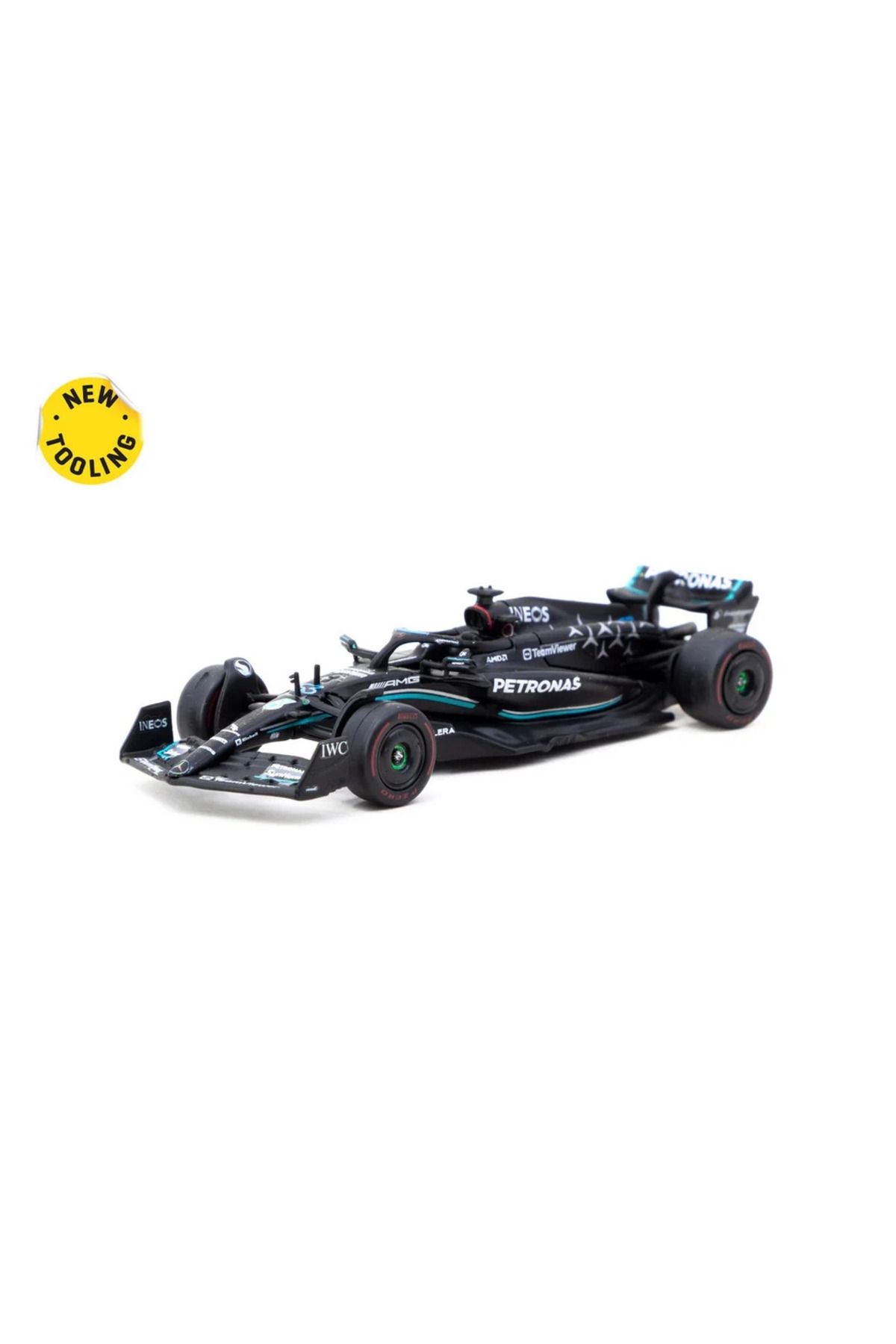 BYR Fırsat Byr X Ixo Models 1/64 Mercedes-Amg F1 W14 E Performance Spanish Grand Prix 2023 #63 Yeni