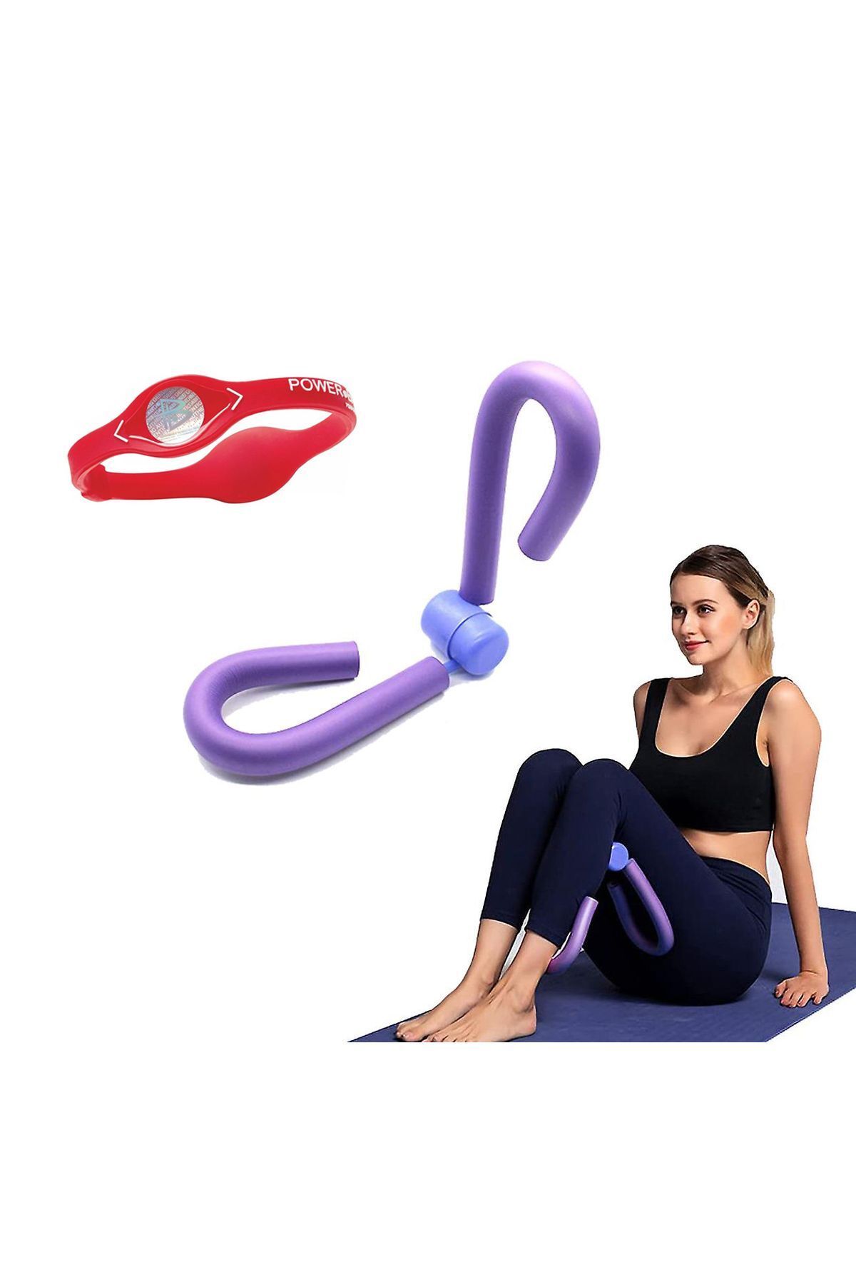 SerenityHaven Kol Basen İnceltme Aleti Fitness Yoga Pilates Kelebek Egzersiz Aleti + Denge Bilekliği Hediye