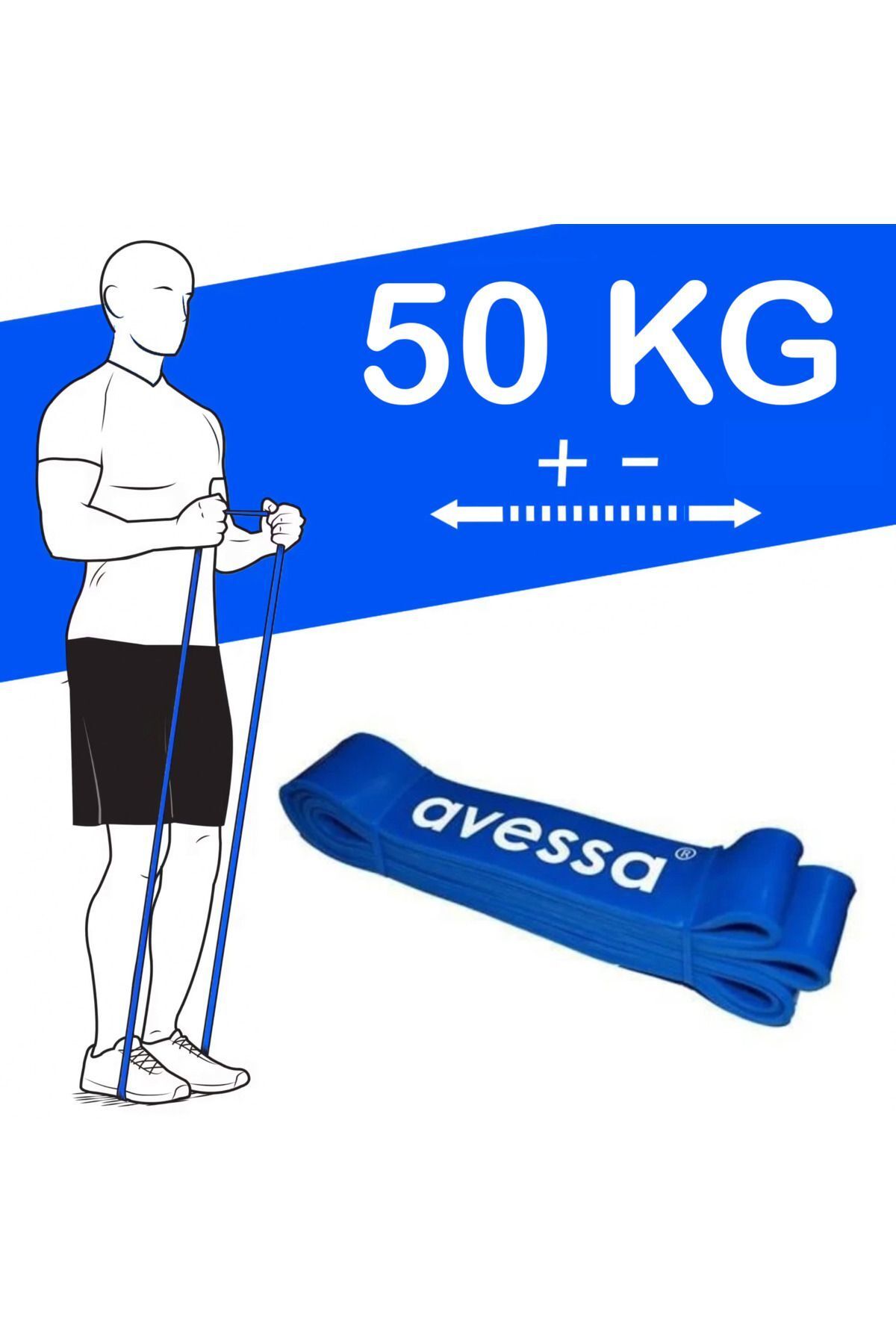 SerenityHaven LPB Direnç Bandı - 50 Kg - Training Band