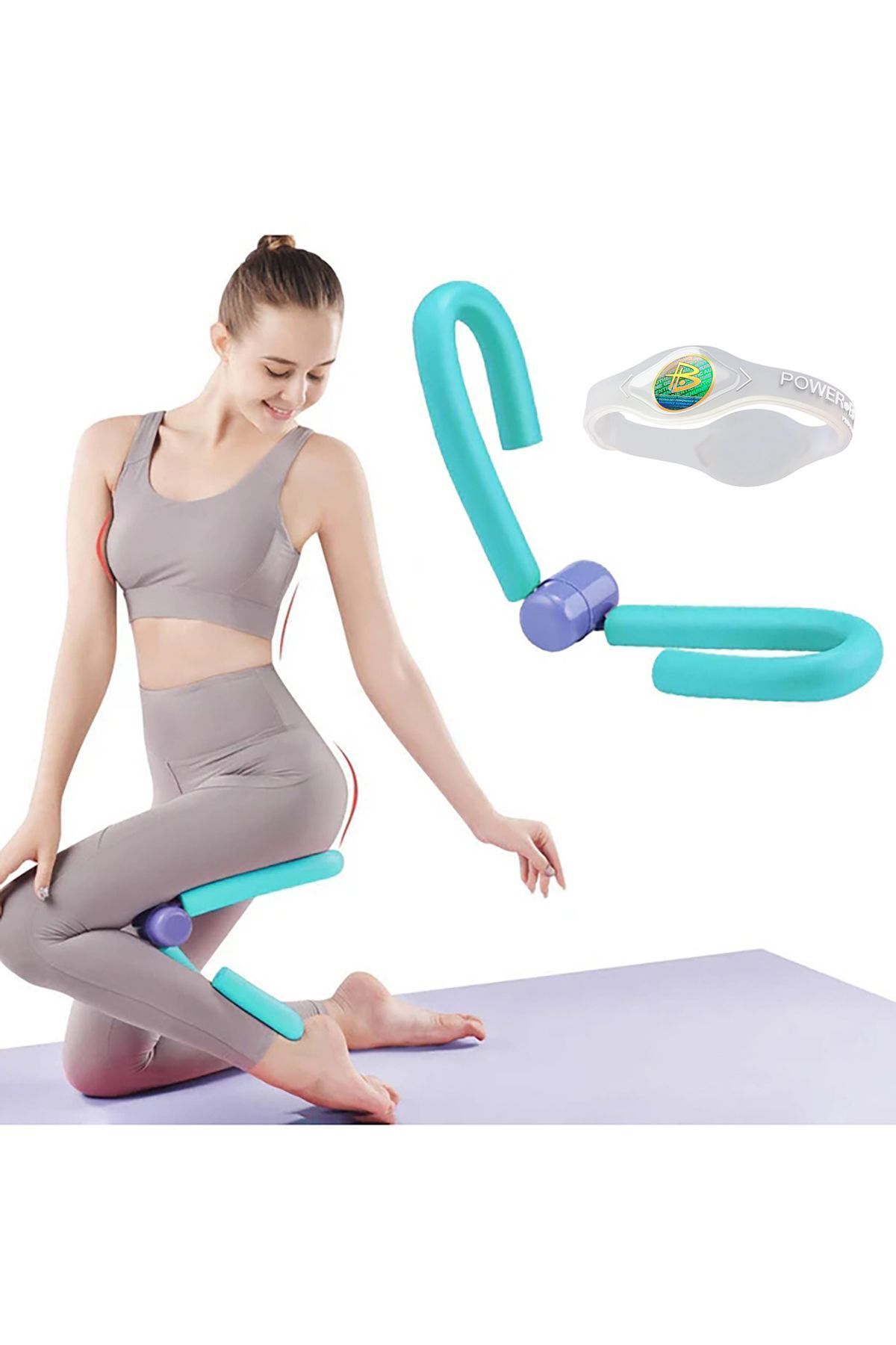 SerenityHaven Kol Basen İnceltme Aleti Fitness Yoga Pilates Kelebek Egzersiz Aleti + Denge Bilekliği Hediye