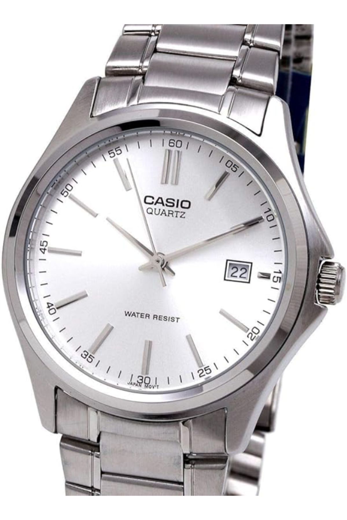 Casio-CASIO Women's Analog Silver Dial Watch - LTP-1183A-7A 2