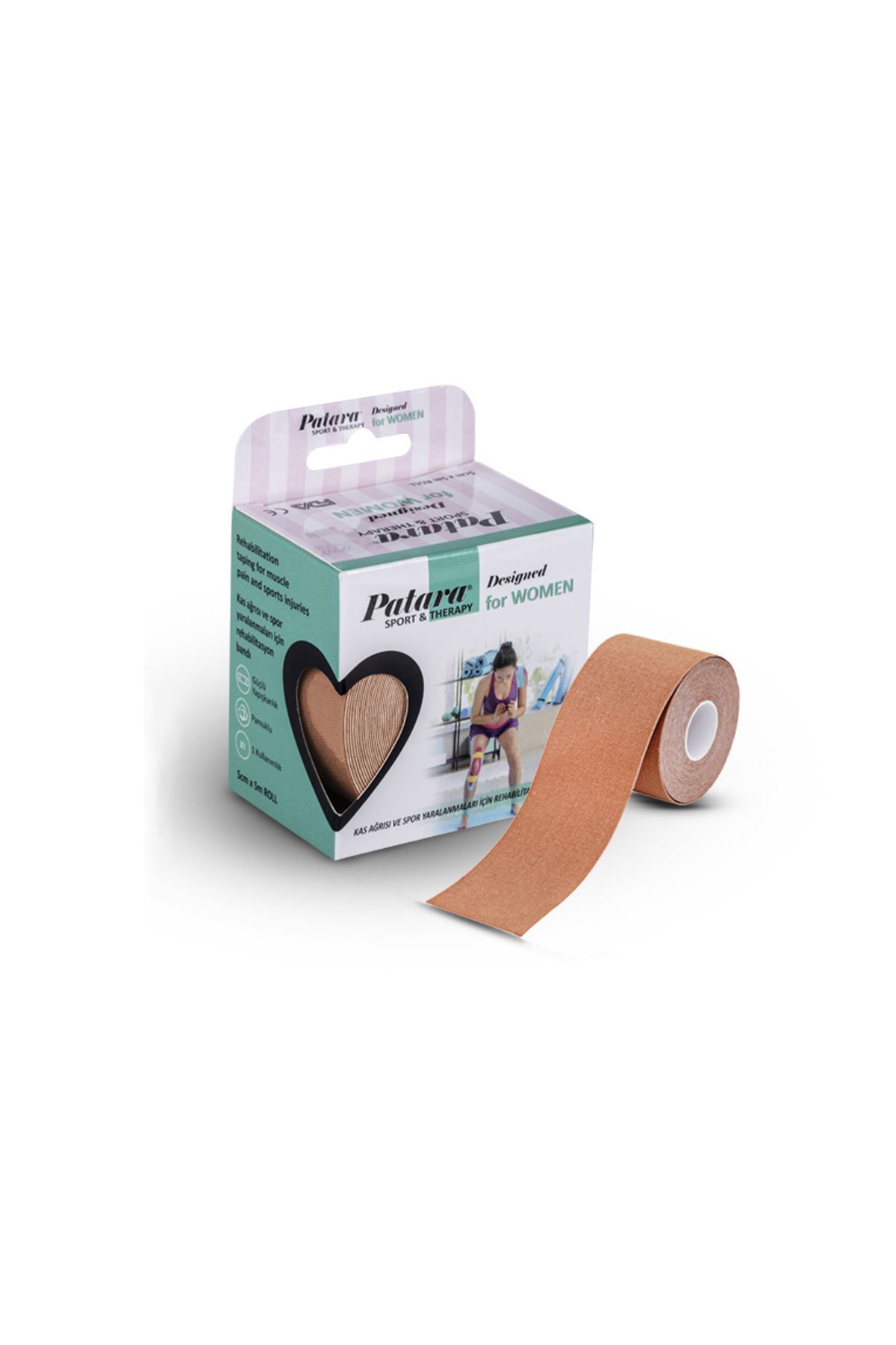 SerenityHaven Well Ten Rengi Spor Ve Terapi Bandı, Sport Tape Tape, Sporcu Kas