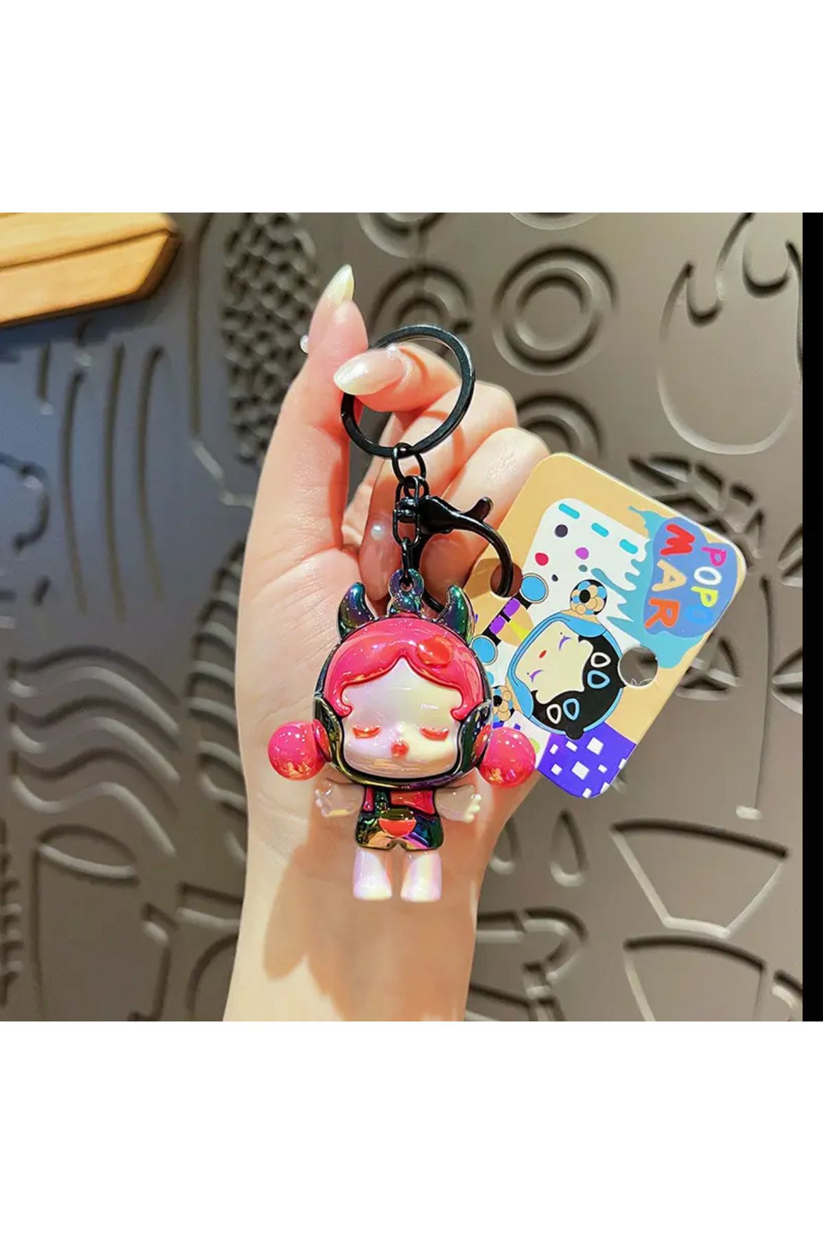 Sheinshine Skullpanda anahtarlık çanta charmı