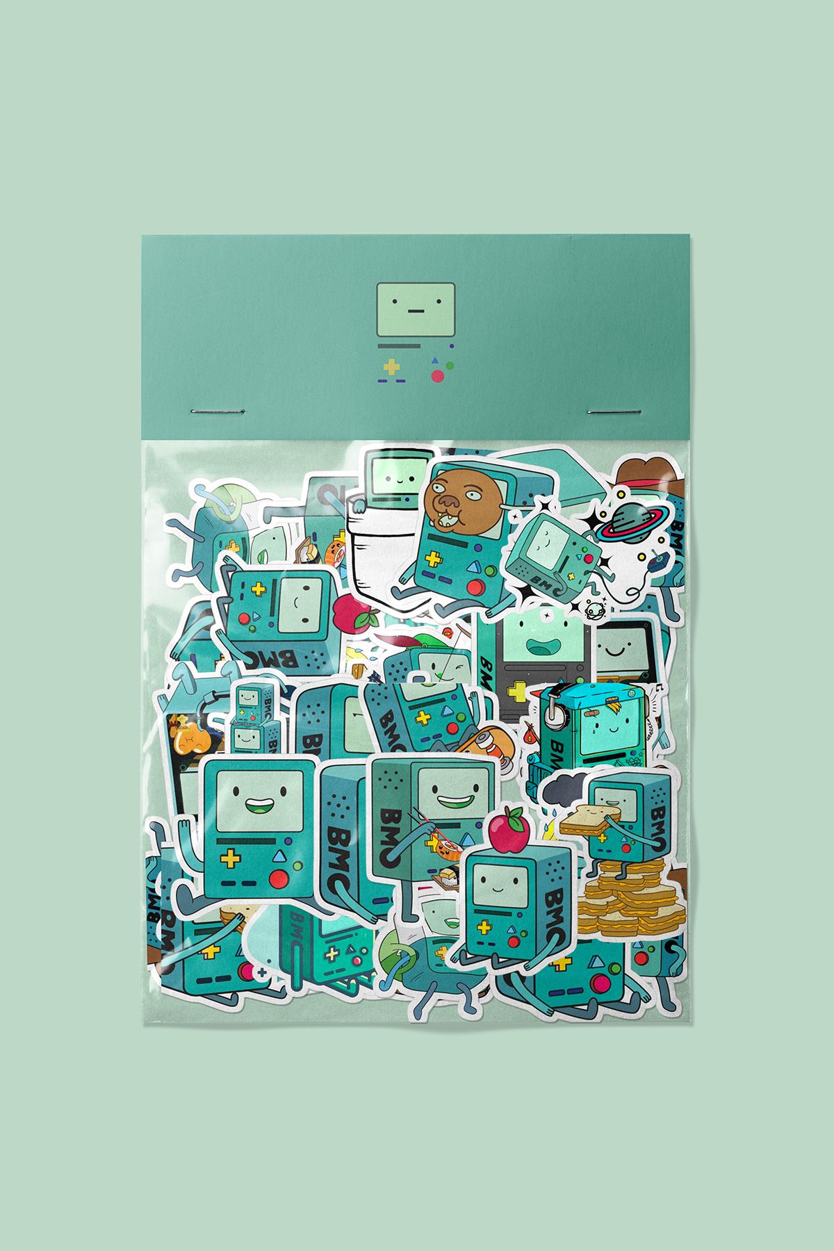 dadi ramba BMO Sticker paketi -Bullet Journal- Ajanda -Defter -Laptop Etiket Çıkartma