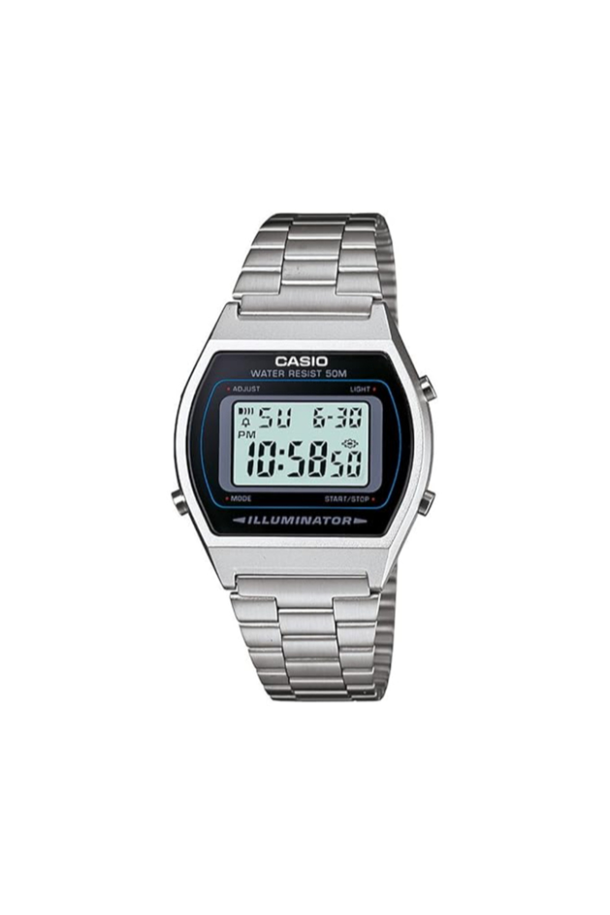 Casio-ساعة كاسيو الرقمية للجنسين بمينا متعدد الألوان - B640WD-1A 2